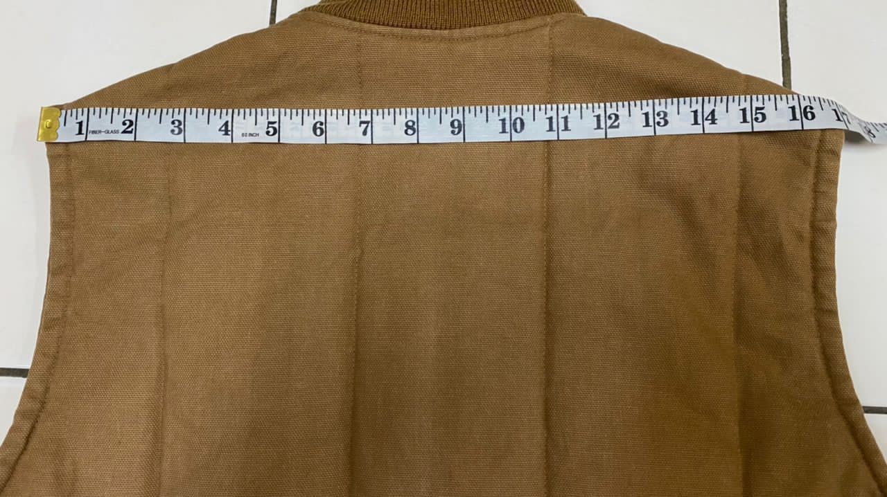Japanese Brand × Vintage Vintage Japanese Brand Duck Canvas Quilt Lined Vest Size US L / EU 52-54 / 3 - 9 Thumbnail