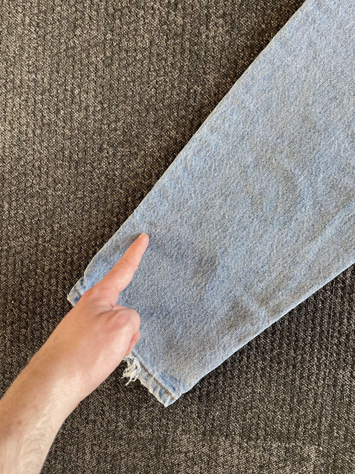 Levi's × Levi's Vintage Clothing × Vintage Vintage 80’s Medium Wash Levi’s 506 Distressed Denim Jeans Size US 31 - 12 Thumbnail