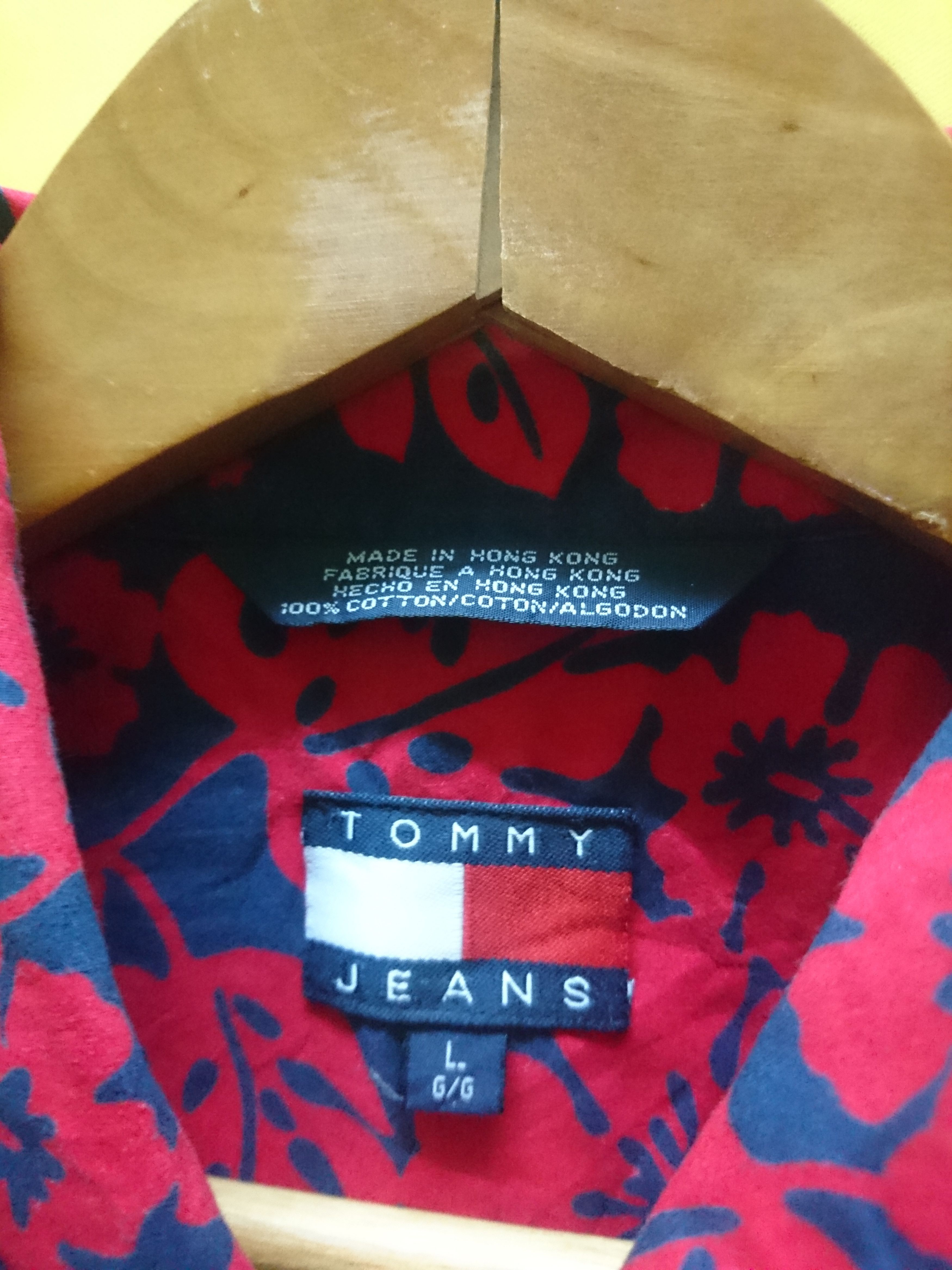 Tommy Hilfiger Tomny jeans floral Hawaii Shirt Size US M / EU 48-50 / 2 - 4 Thumbnail