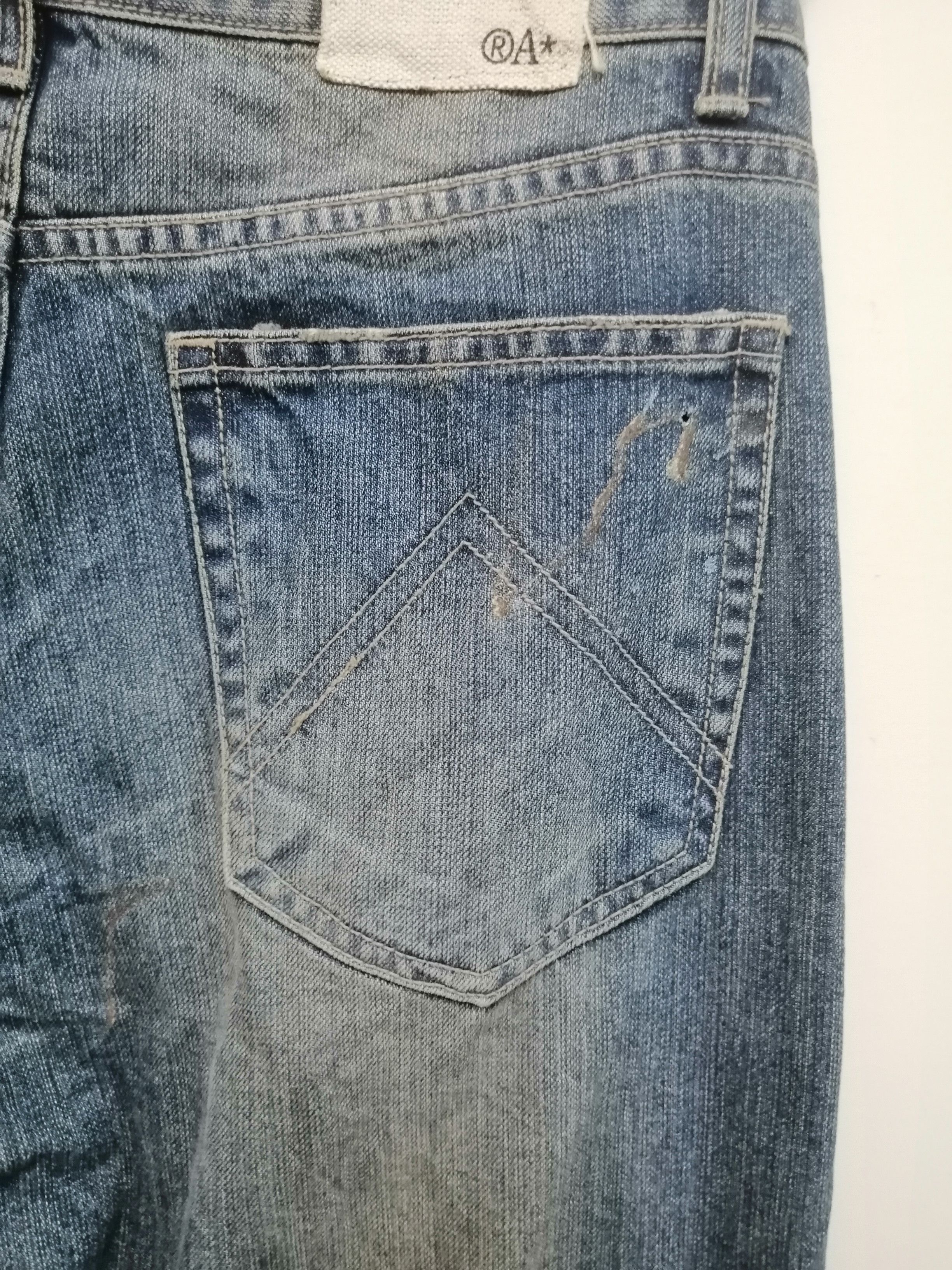 Japanese Brand ROPESAMBAS distressed denim jeans Size US 34 / EU 50 - 6 Thumbnail
