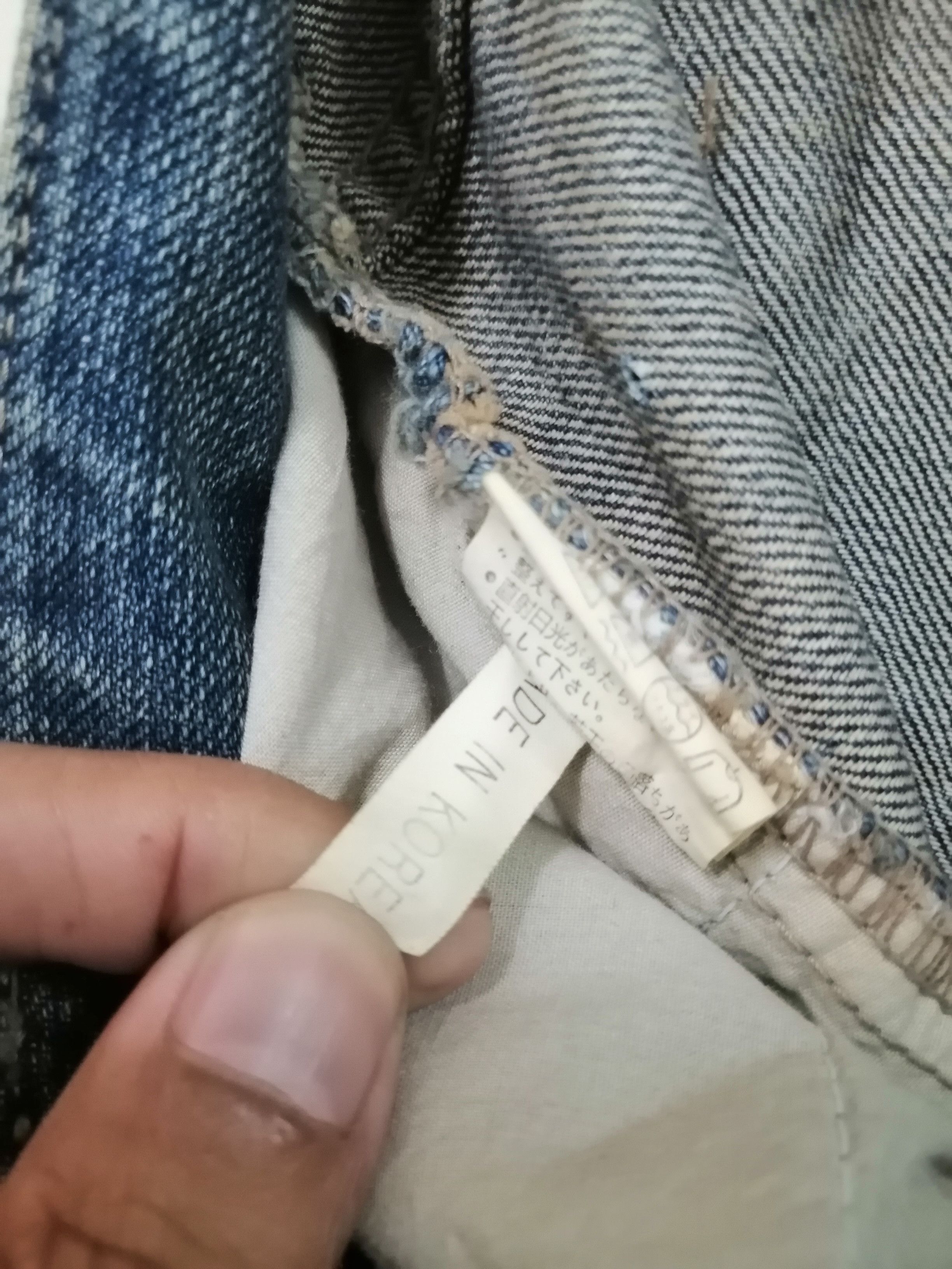 Japanese Brand ROPESAMBAS distressed denim jeans Size US 34 / EU 50 - 13 Thumbnail