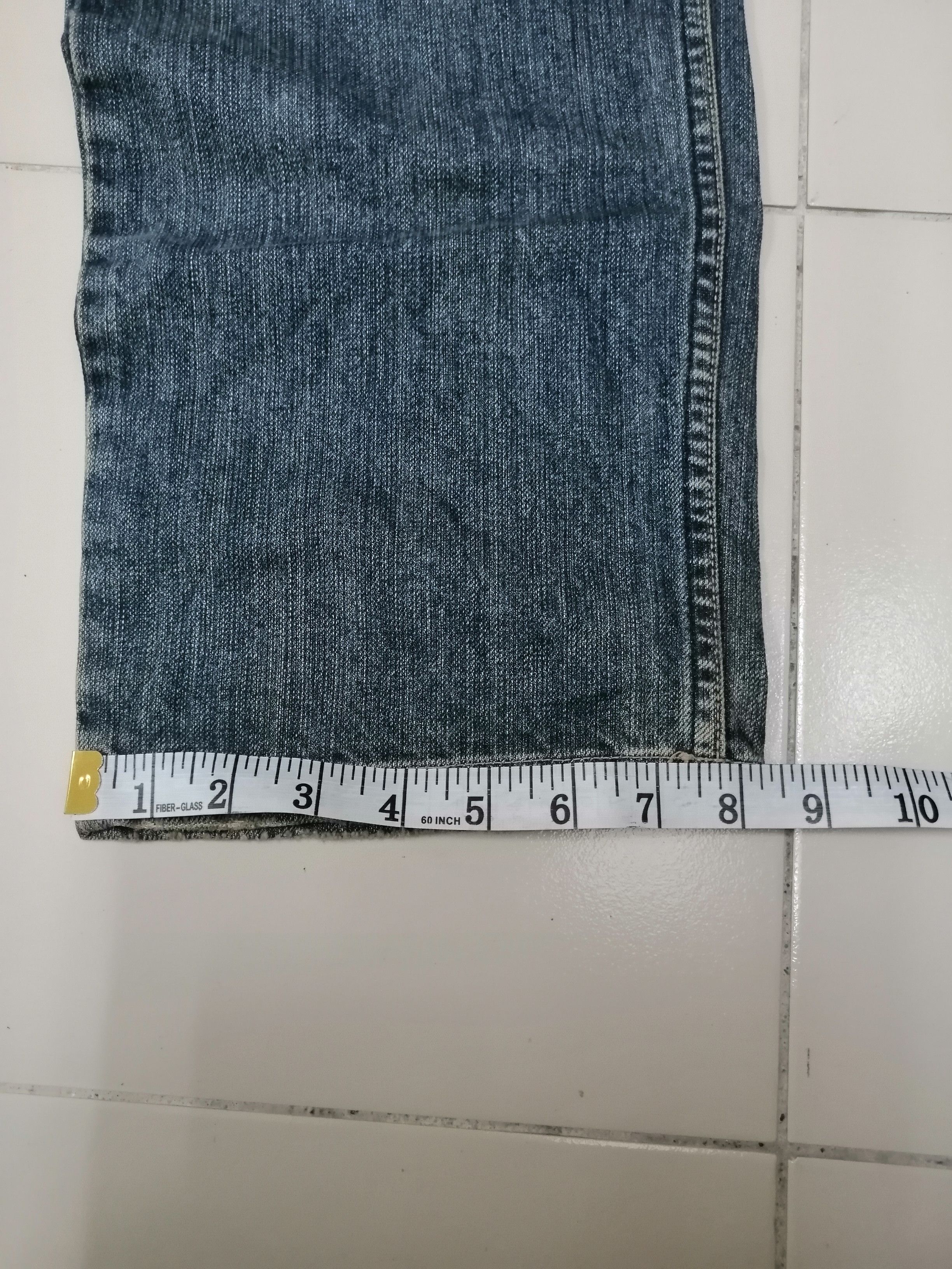 Japanese Brand ROPESAMBAS distressed denim jeans Size US 34 / EU 50 - 19 Thumbnail