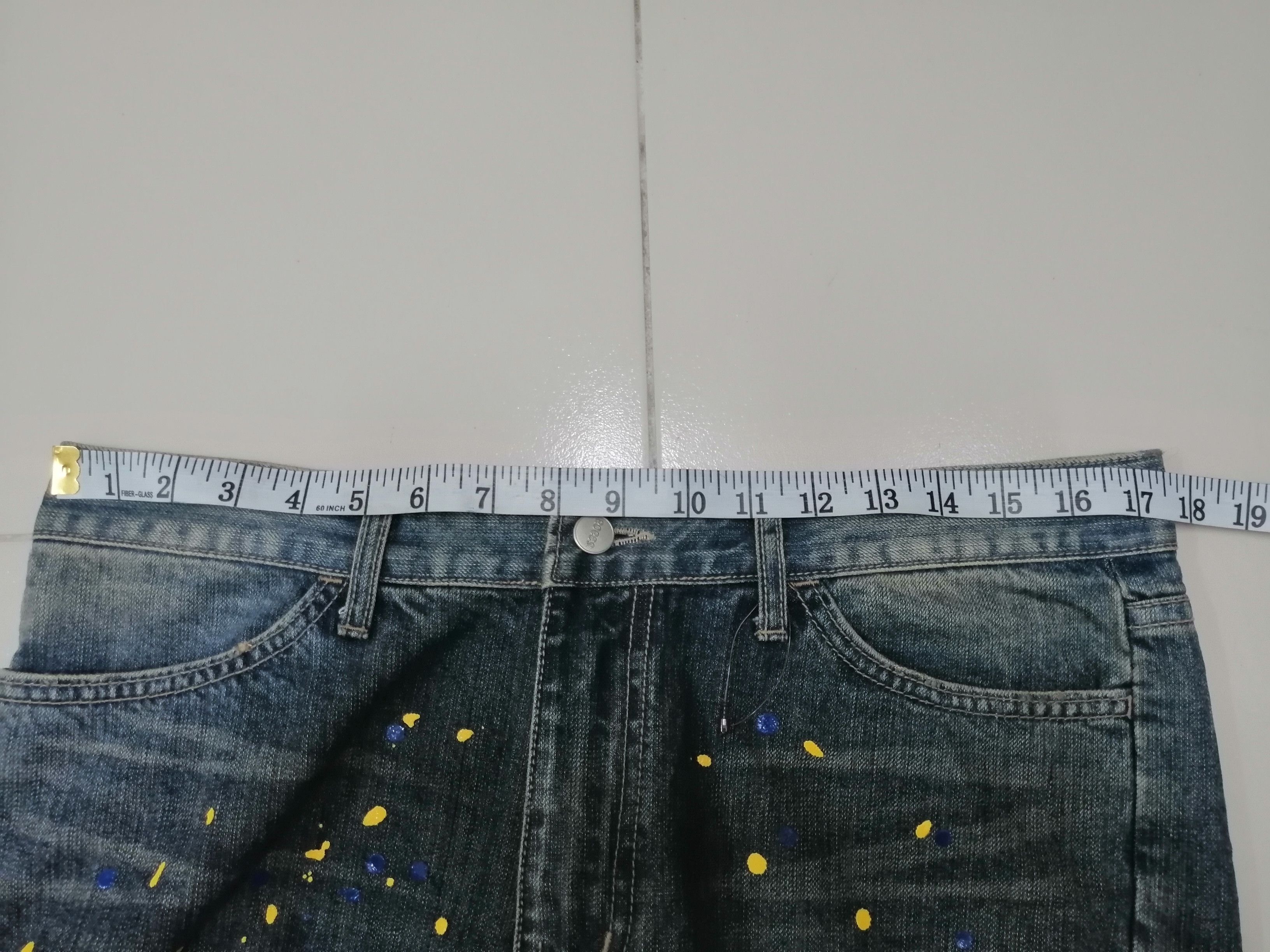 Japanese Brand ROPESAMBAS distressed denim jeans Size US 34 / EU 50 - 23 Thumbnail