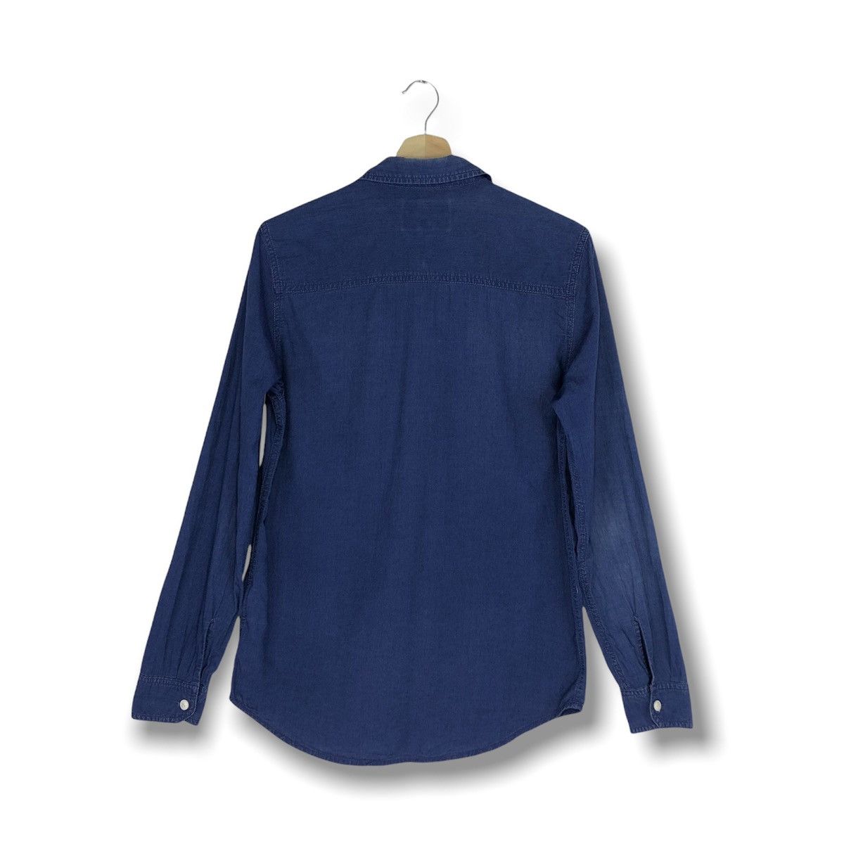 A.P.C. × Carhartt A.P.C x Carhartt Indigo Sailor Shirt | Grailed
