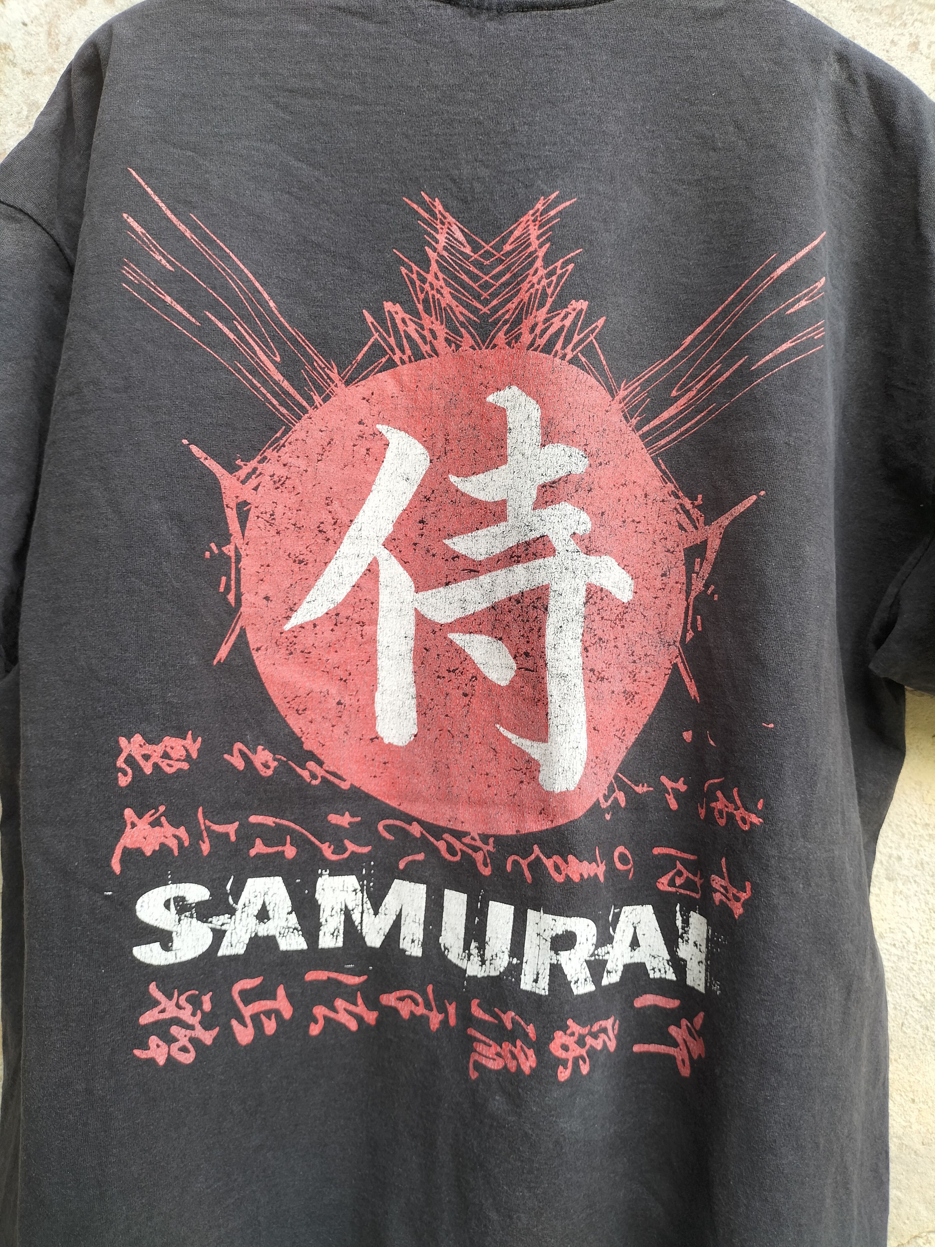 Band Tees Vintage Die Apokalyptischen Reiter Samurai distressed Size US XL / EU 56 / 4 - 4 Thumbnail