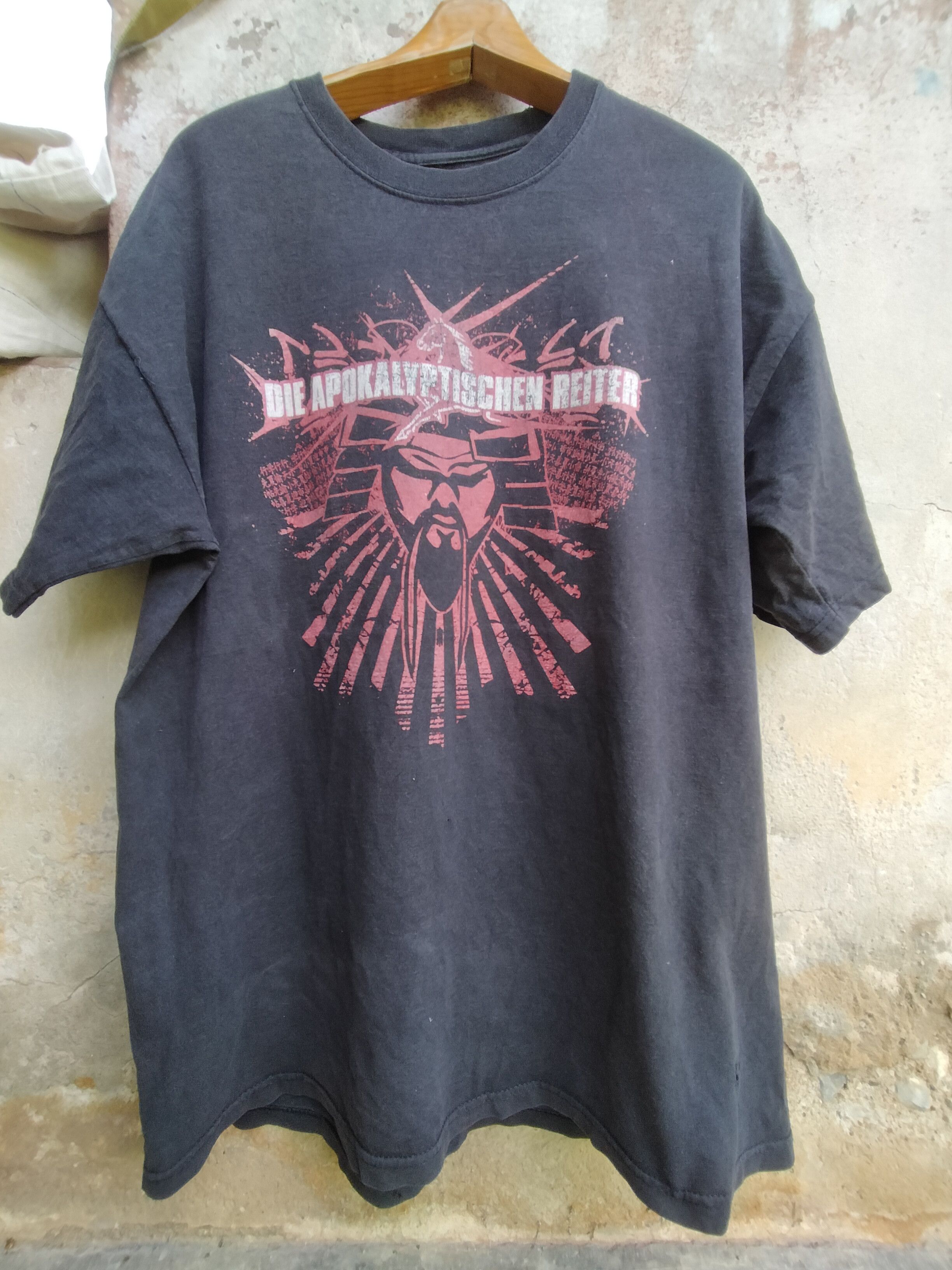 Band Tees Vintage Die Apokalyptischen Reiter Samurai distressed Size US XL / EU 56 / 4 - 2 Thumbnail