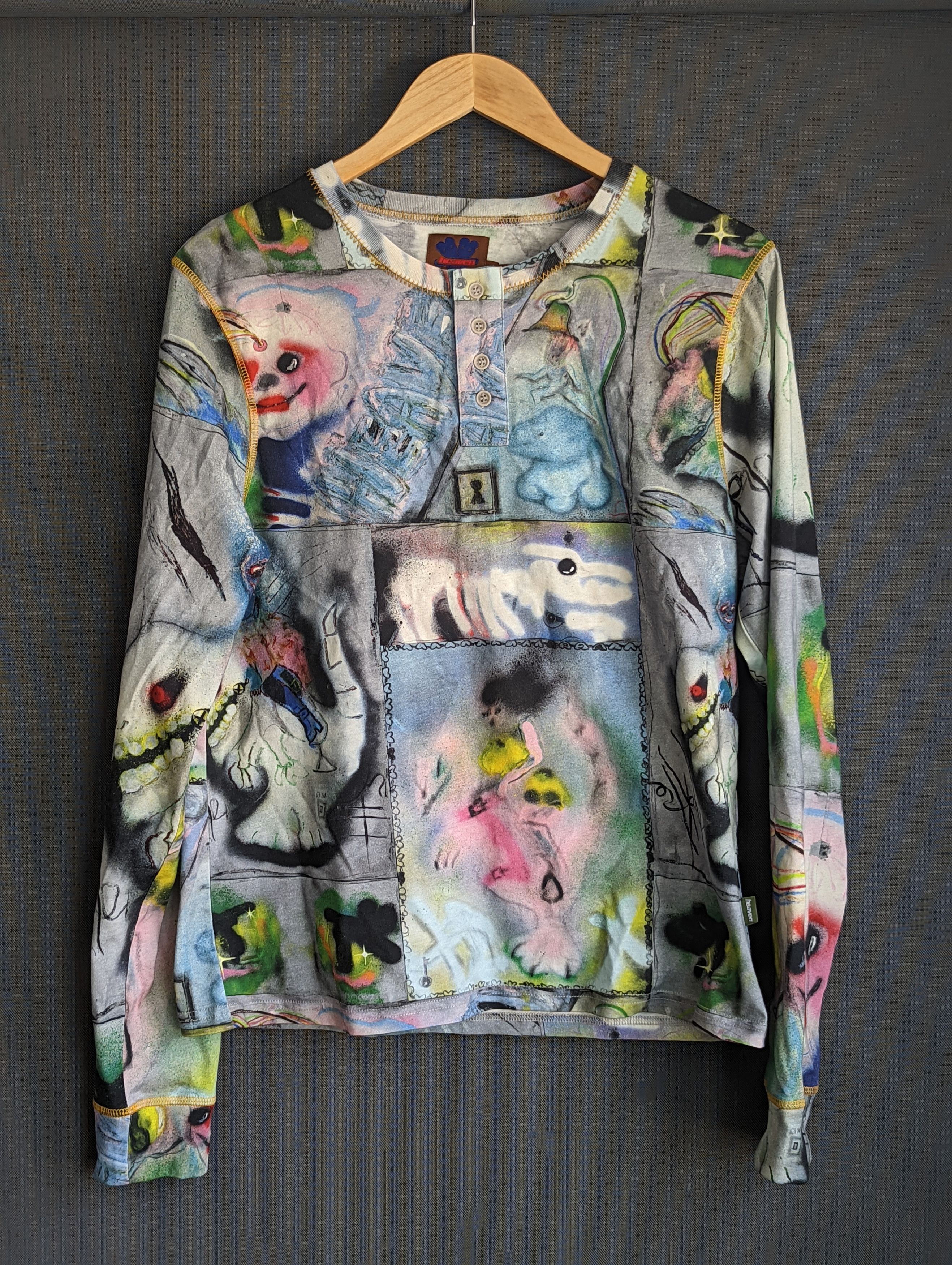 Marc Jacobs Heaven by Marc Jacobs PUNK PLAYGROUND HENLEY | Grailed