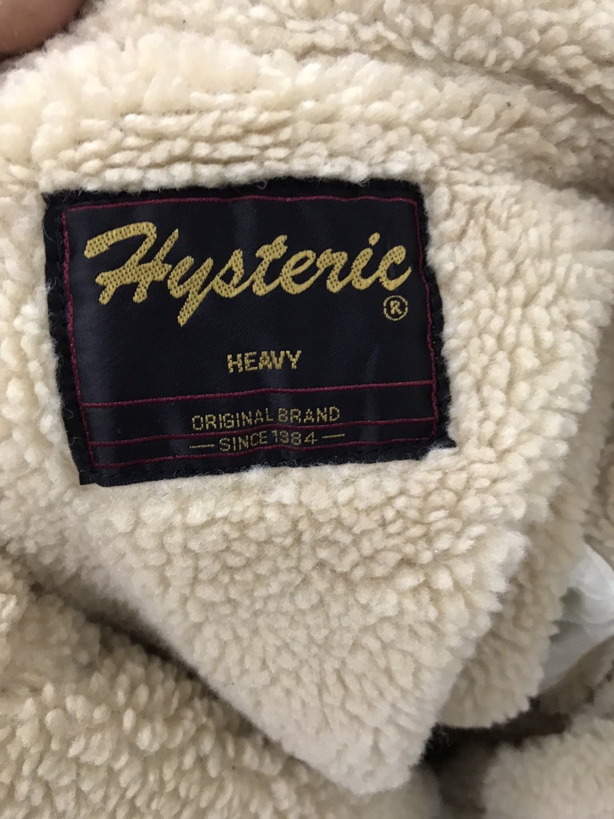 Hysteric Glamour Vintage Hysteric Glamour Leather inspired B3 Duffle jacket Size US S / EU 44-46 / 1 - 9 Thumbnail