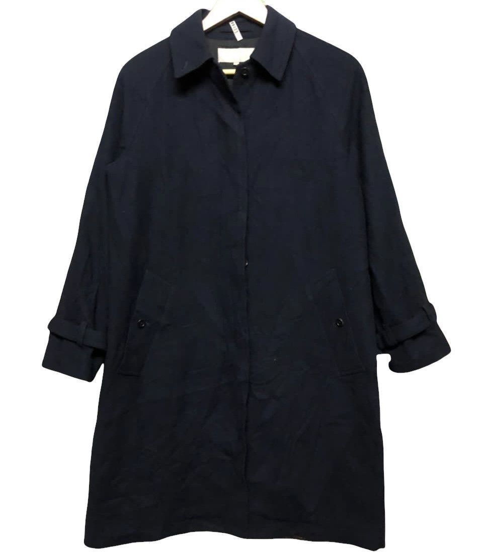 Mackintosh × Margaret Howell Vtg🔥Margaret Howell Wool Blend Long Button Jacket Size 1 Size US L / EU 52-54 / 3 - 3 Thumbnail