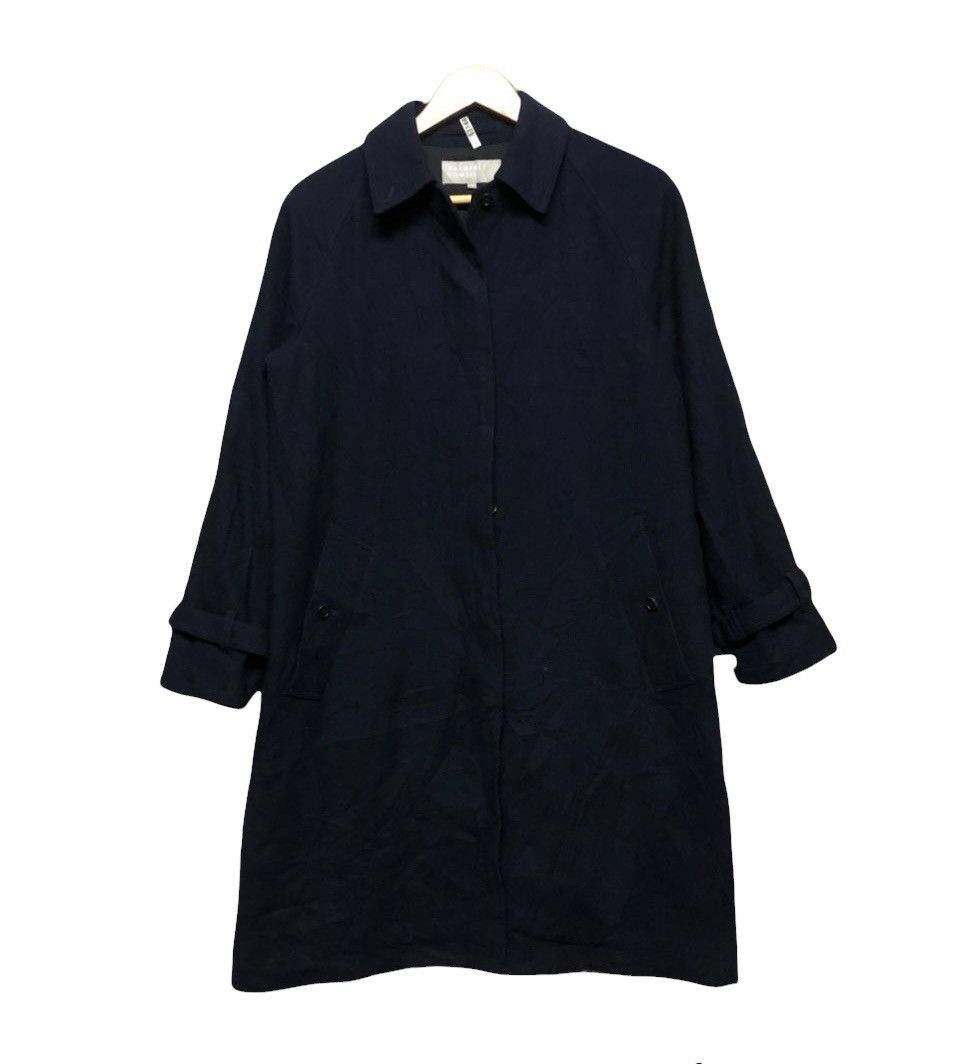 Mackintosh × Margaret Howell Vtg🔥Margaret Howell Wool Blend Long Button Jacket Size 1 Size US L / EU 52-54 / 3 - 1 Thumbnail