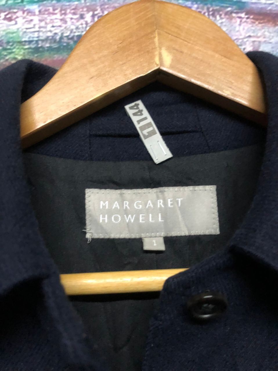 Mackintosh × Margaret Howell Vtg🔥Margaret Howell Wool Blend Long Button Jacket Size 1 Size US L / EU 52-54 / 3 - 6 Thumbnail