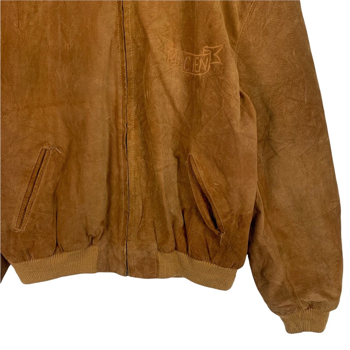 Genuine Leather Vintage Mackeen Leather Made In France Bomber Jacket Size US L / EU 52-54 / 3 - 4 Thumbnail