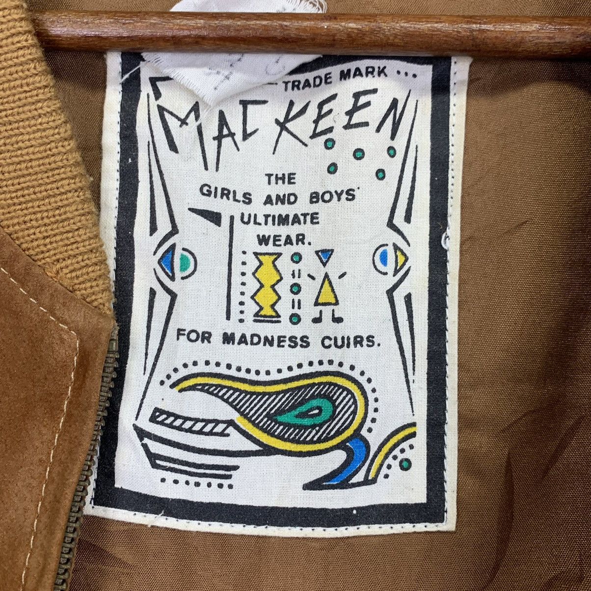 Genuine Leather Vintage Mackeen Leather Made In France Bomber Jacket Size US L / EU 52-54 / 3 - 7 Thumbnail