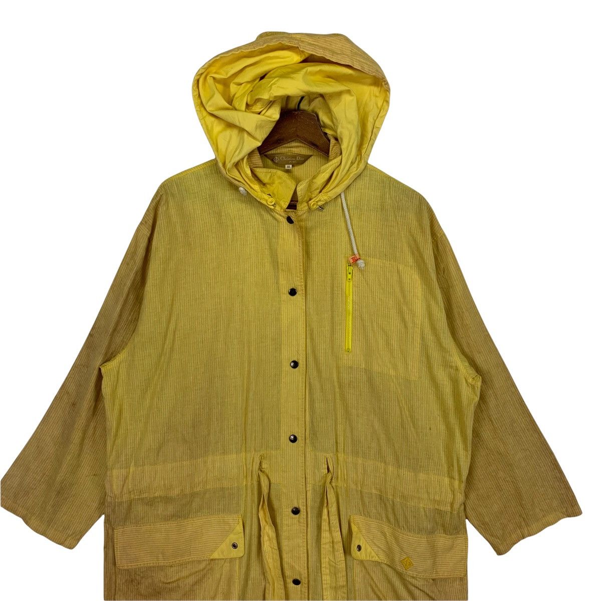 Christian Dior Monsieur Vintage Christian Dior Sport Hoodie Overcoat Jacket Size US M / EU 48-50 / 2 - 2 Thumbnail