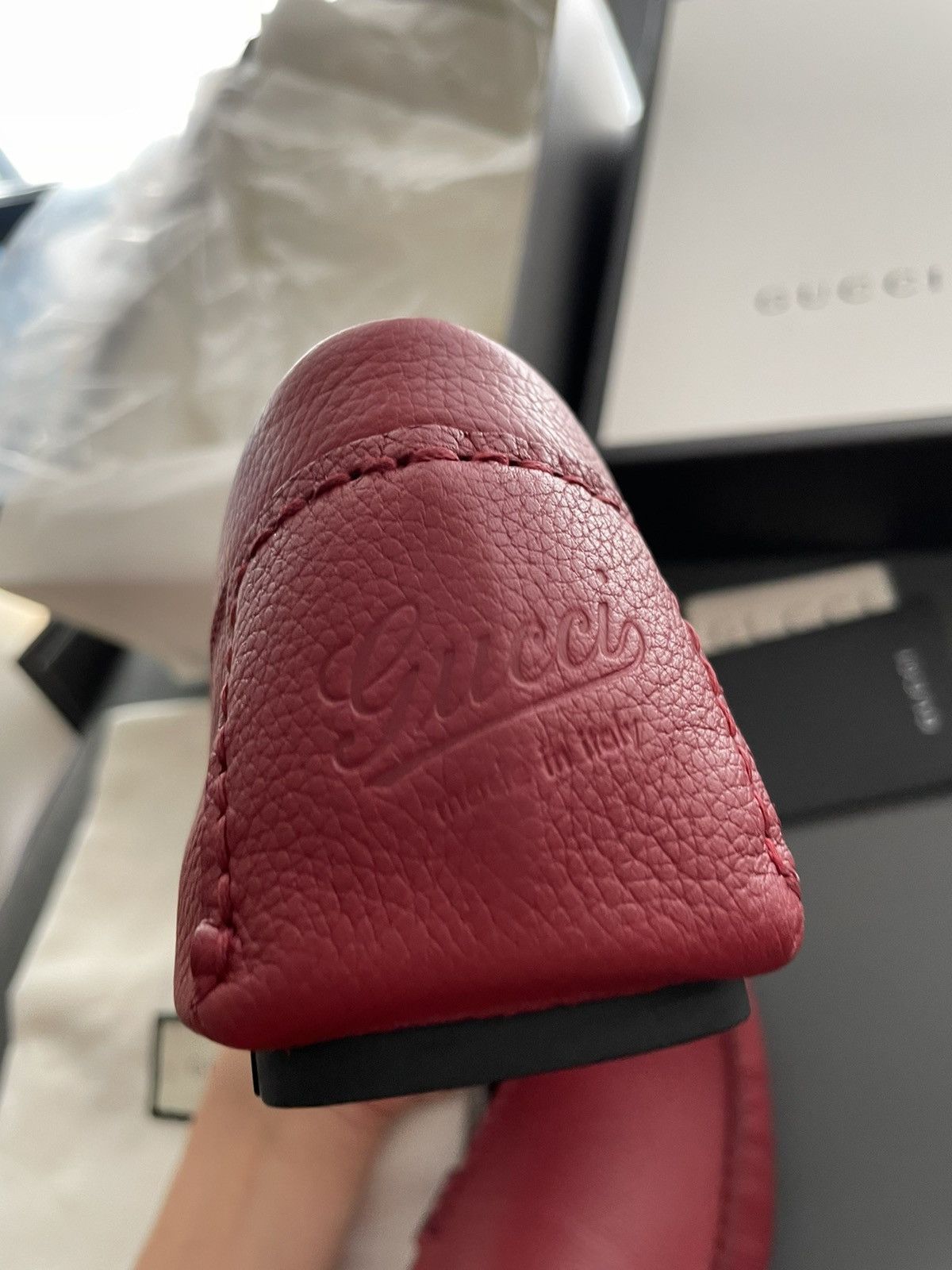 Gucci Gucci Leather Driver Loafer Super Runway Brand New Pair Size US 7.5 / EU 40-41 - 18 Thumbnail