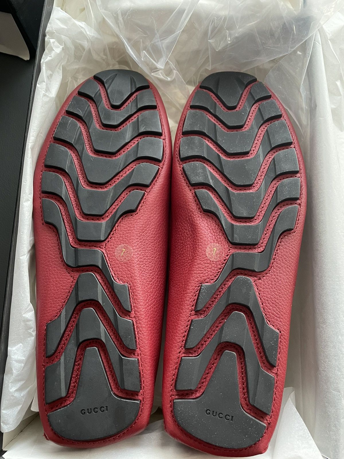 Gucci Gucci Leather Driver Loafer Super Runway Brand New Pair Size US 7.5 / EU 40-41 - 10 Thumbnail