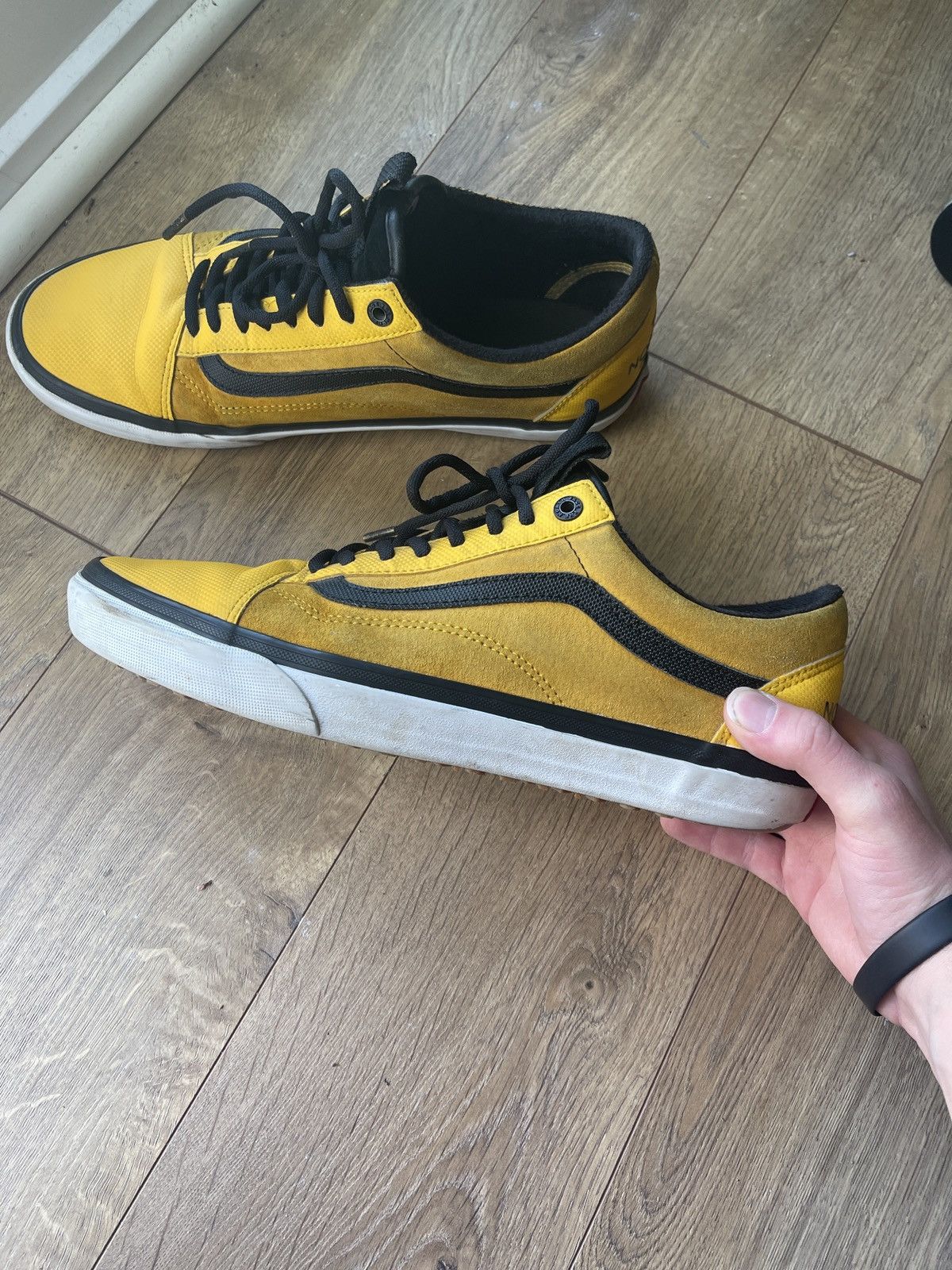 North face vans yellow online