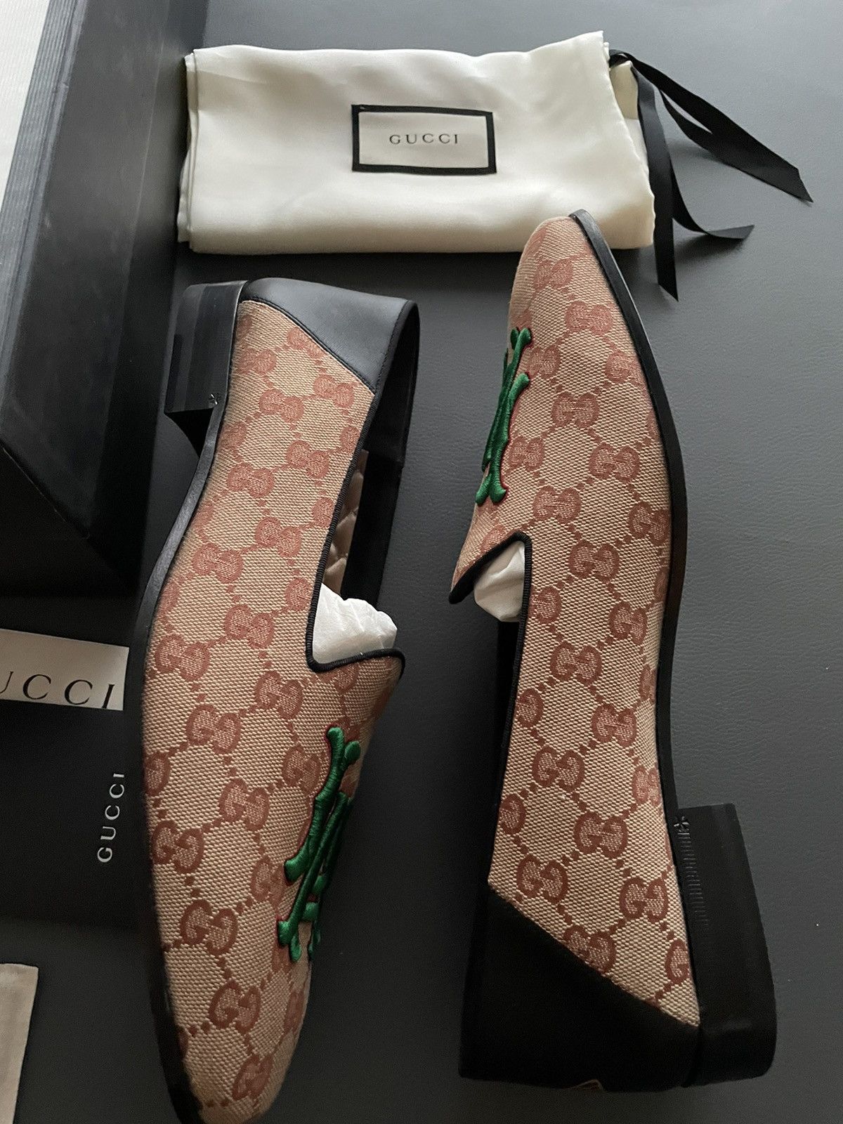 Gucci × MLB Gucci x LA Dodgers GG Logo Loafer Super Runway Limited Pair Size US 9 / EU 42 - 17 Thumbnail