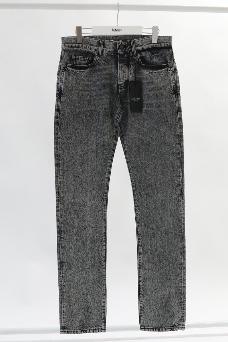 Saint Laurent Paris Jeans in Black Size US 29 - 1 Thumbnail