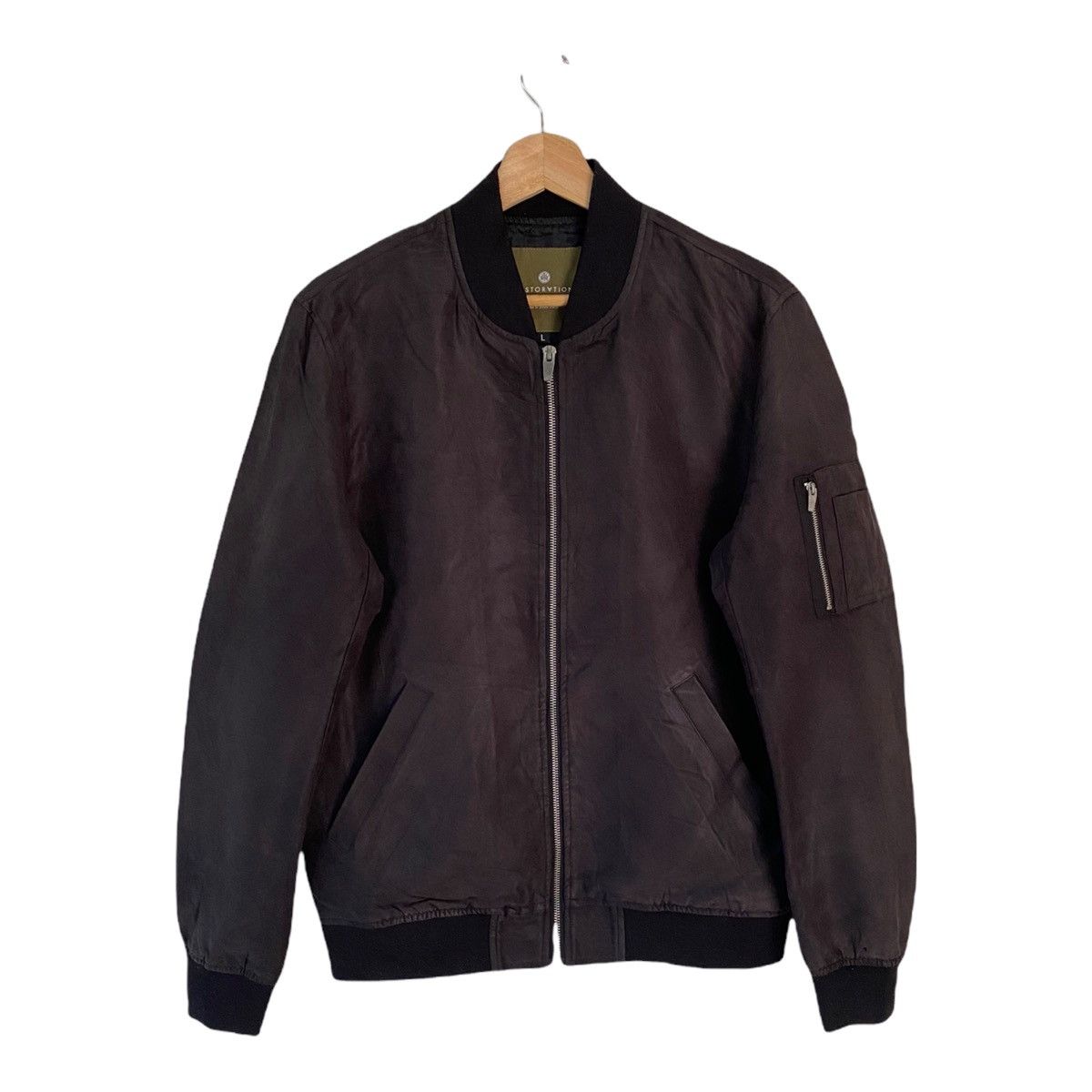 Restoration ARCHIVE RESTORATION SUEDE MA-1 BOMBER JACKET Size US S / EU 44-46 / 1 - 7 Thumbnail