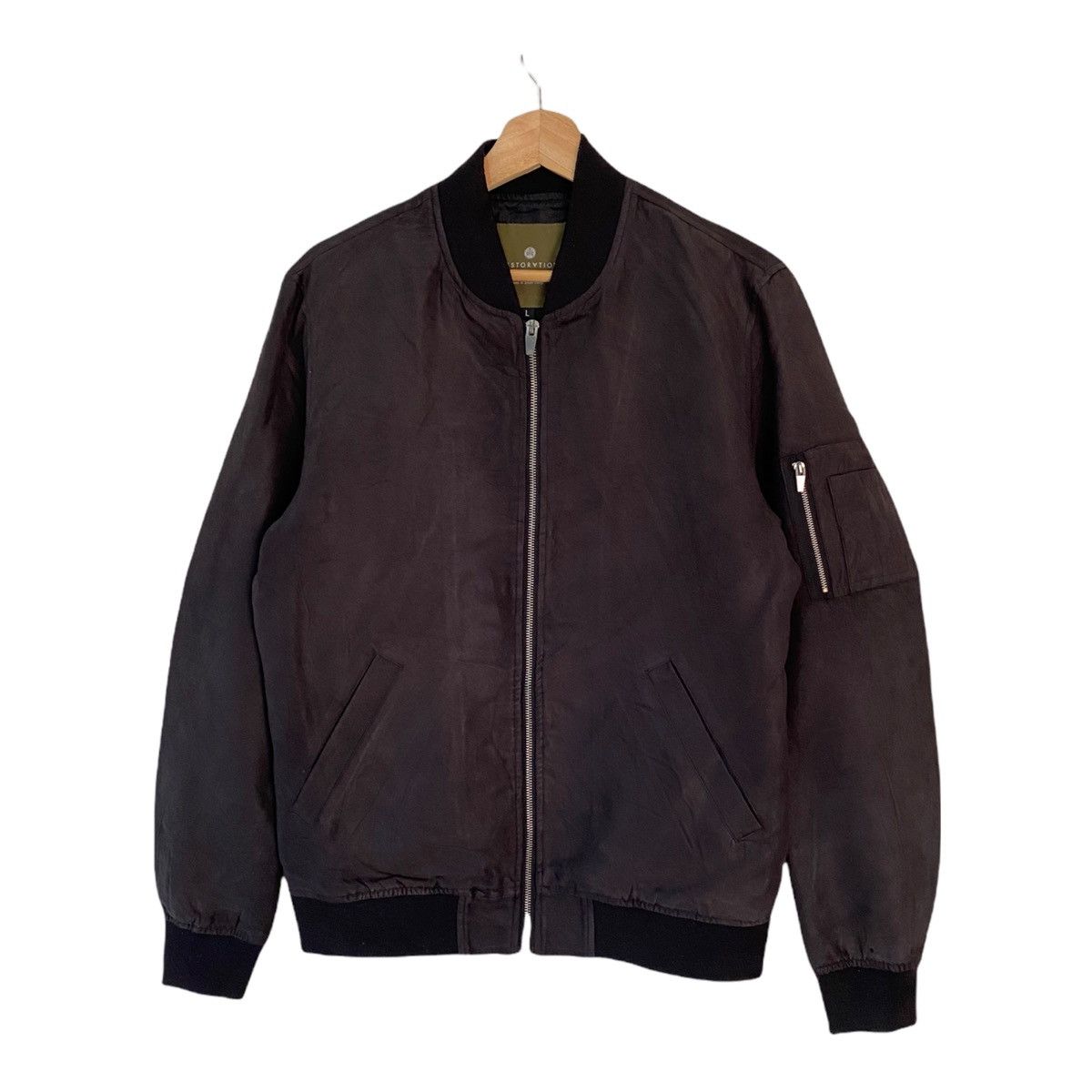 Restoration ARCHIVE RESTORATION SUEDE MA-1 BOMBER JACKET Size US S / EU 44-46 / 1 - 2 Thumbnail