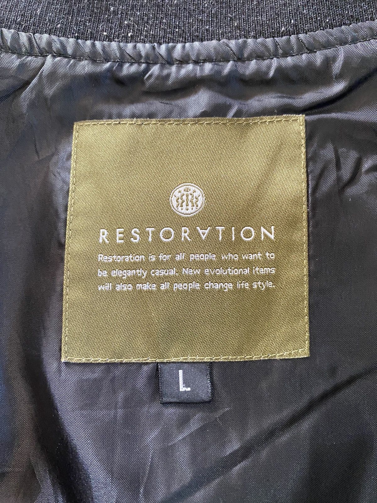 Restoration ARCHIVE RESTORATION SUEDE MA-1 BOMBER JACKET Size US S / EU 44-46 / 1 - 8 Thumbnail