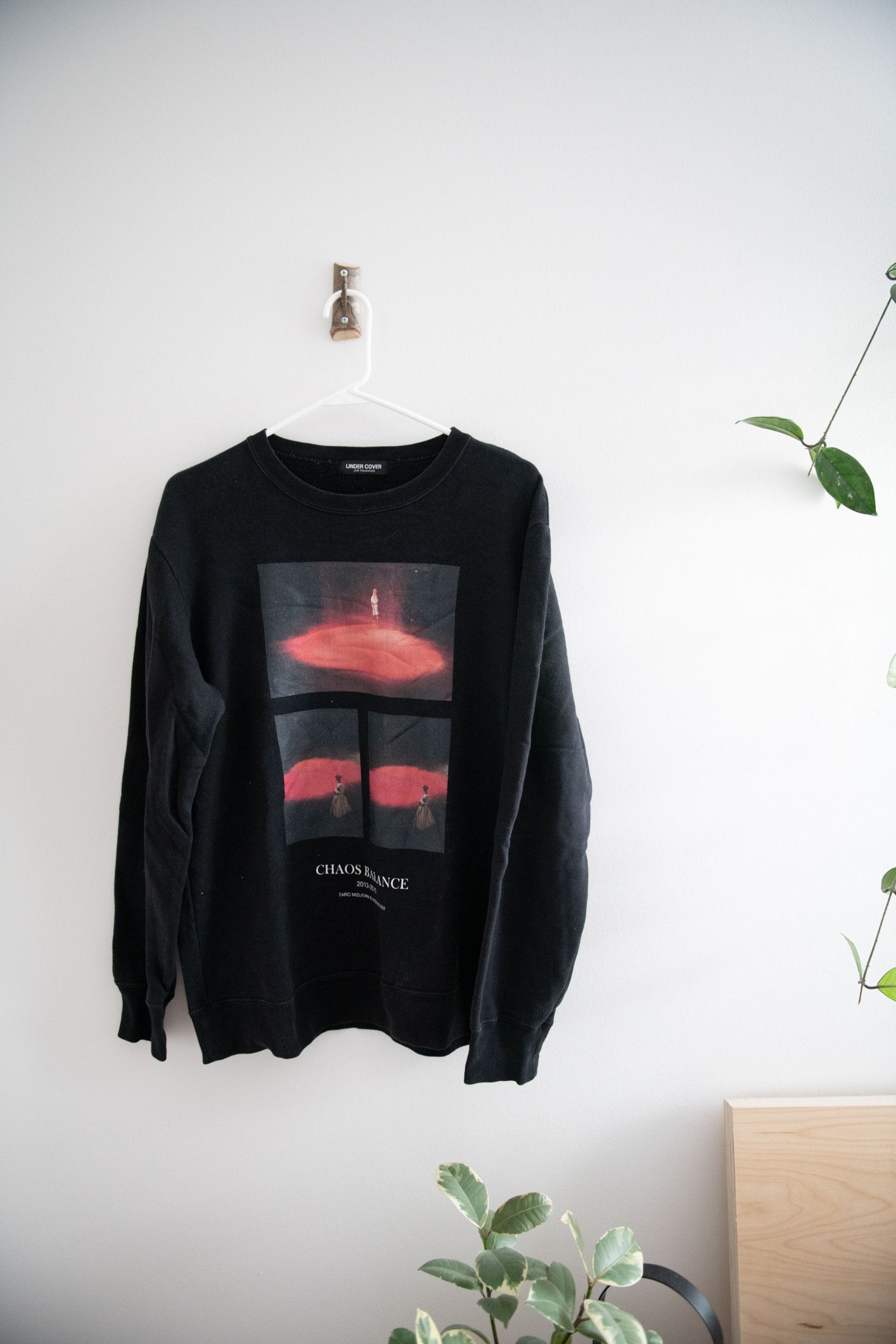 Undercover UC Chaos Balance Taro Mizutani Sweatshirt in Black | Grailed