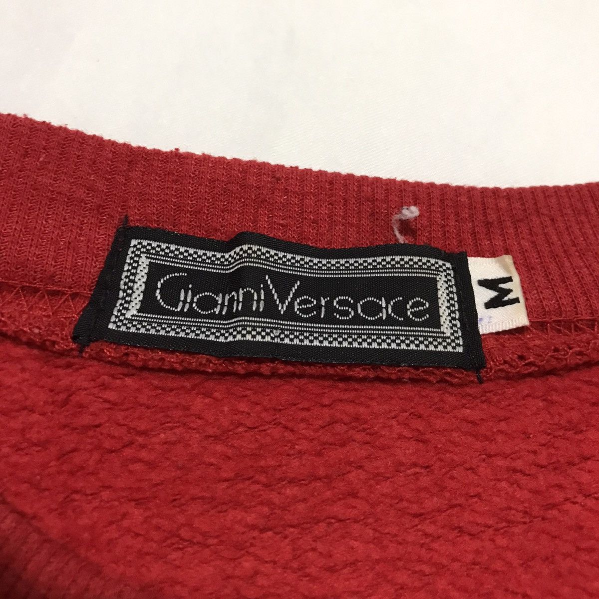 Gianni Valentino × Versace × Versace Jeans Couture Gianni Versace Centre Big Logo Embroidery Sweatshirt Size US M / EU 48-50 / 2 - 8 Thumbnail