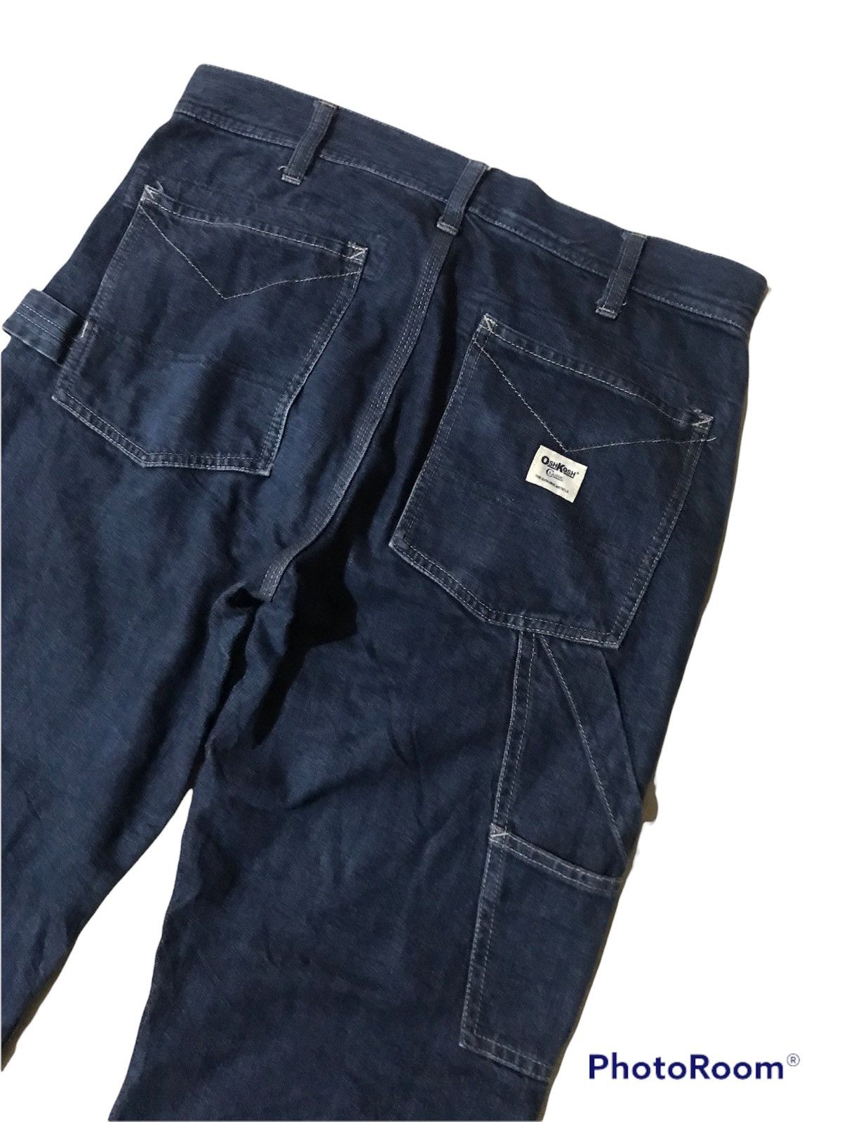 Japanese Brand × Oshkosh × Vintage Vintage Oshkosh Denim Carpenter Pant Size US 30 / EU 46 - 1 Thumbnail