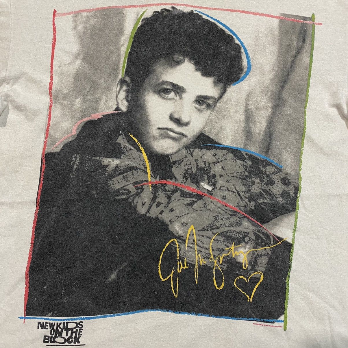 New Kids On The Block Vtg 90S NEW KIDS ON THE BLOCK Size US L / EU 52-54 / 3 - 3 Thumbnail