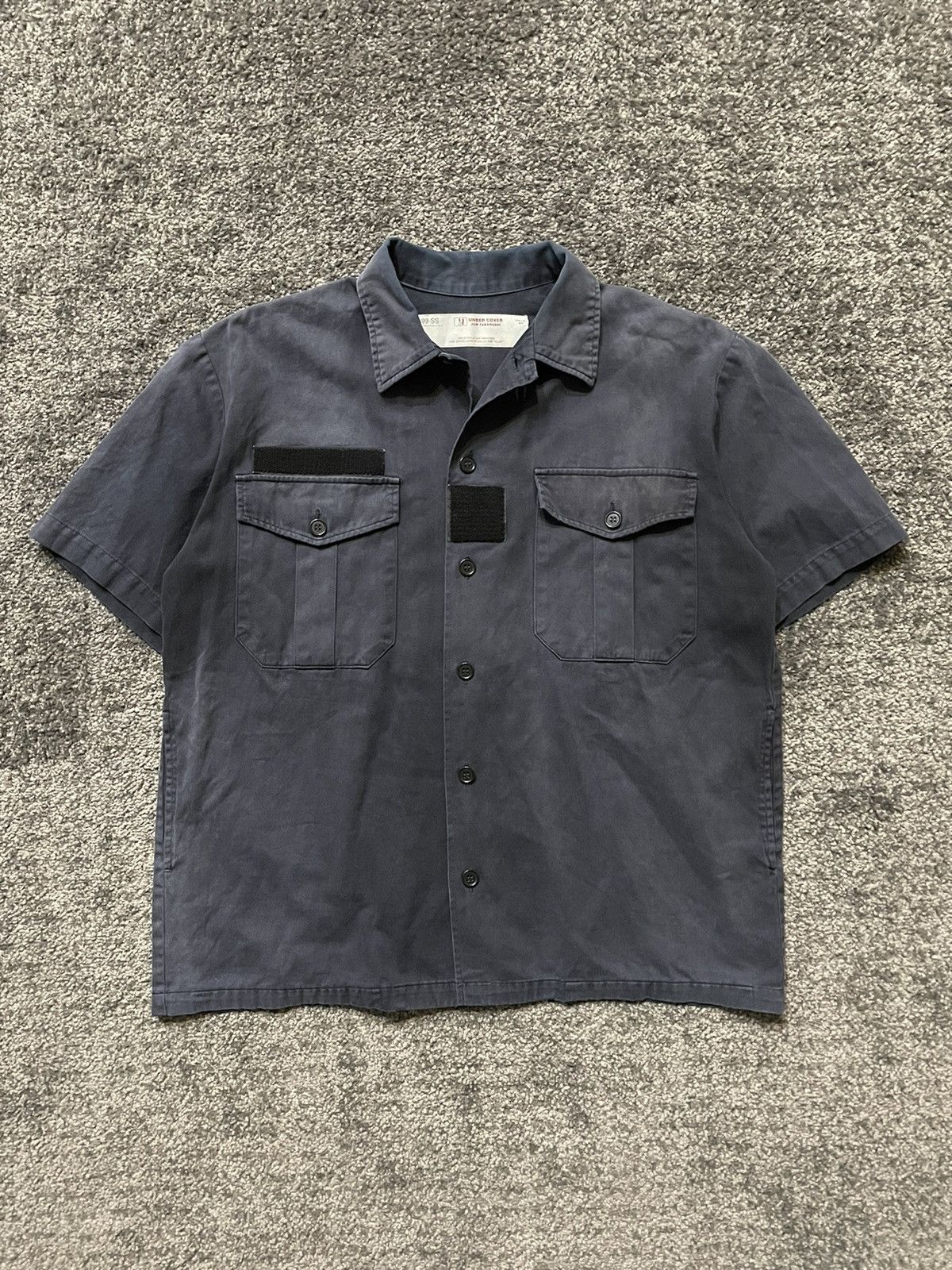 Undercover Undercover SS99 Relief Groupie Work Shirt | Grailed
