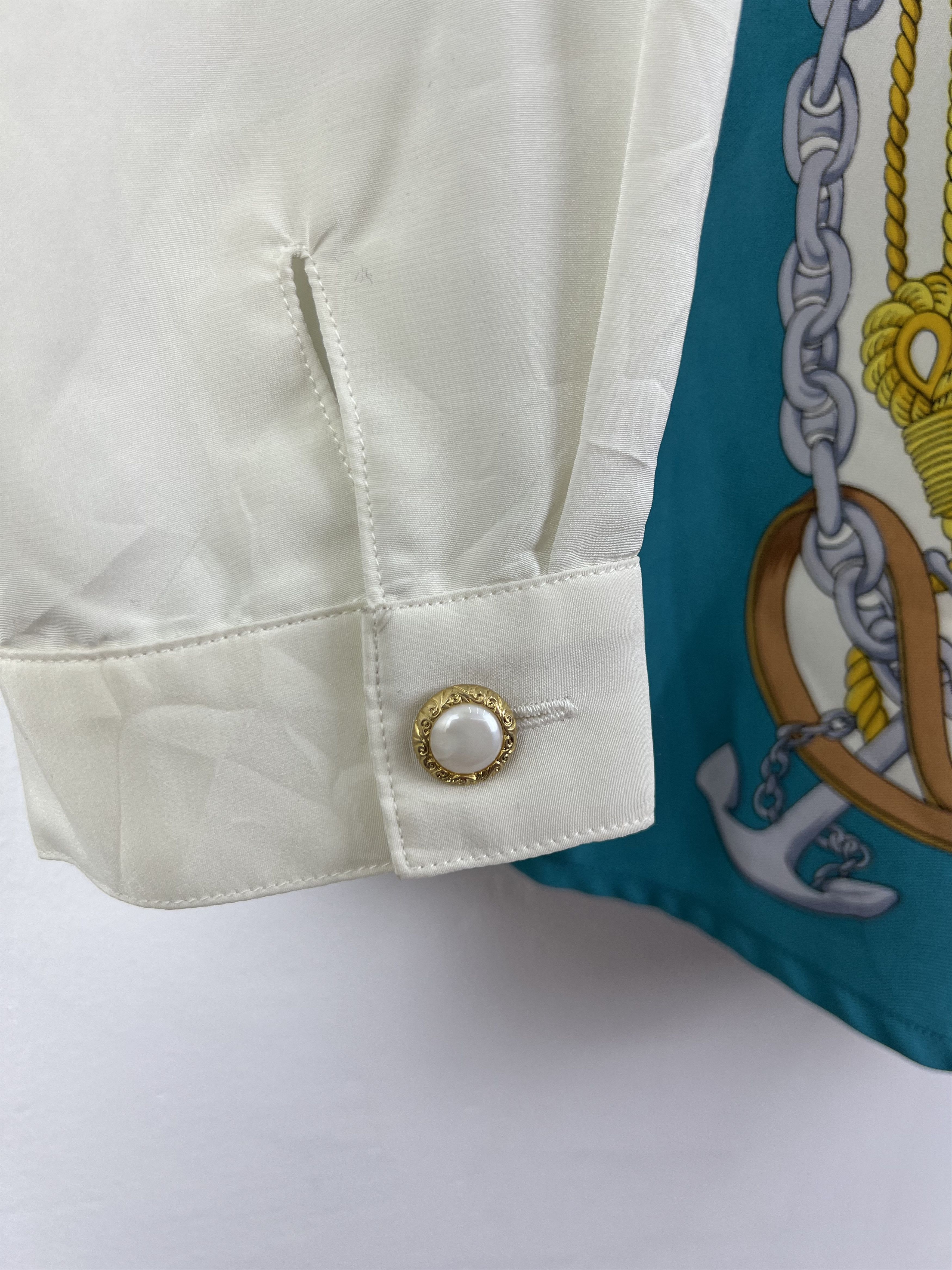 Japanese Brand Vintage Fleurella baroque shirt GTMPT030 Size M / US 6-8 / IT 42-44 - 8 Thumbnail
