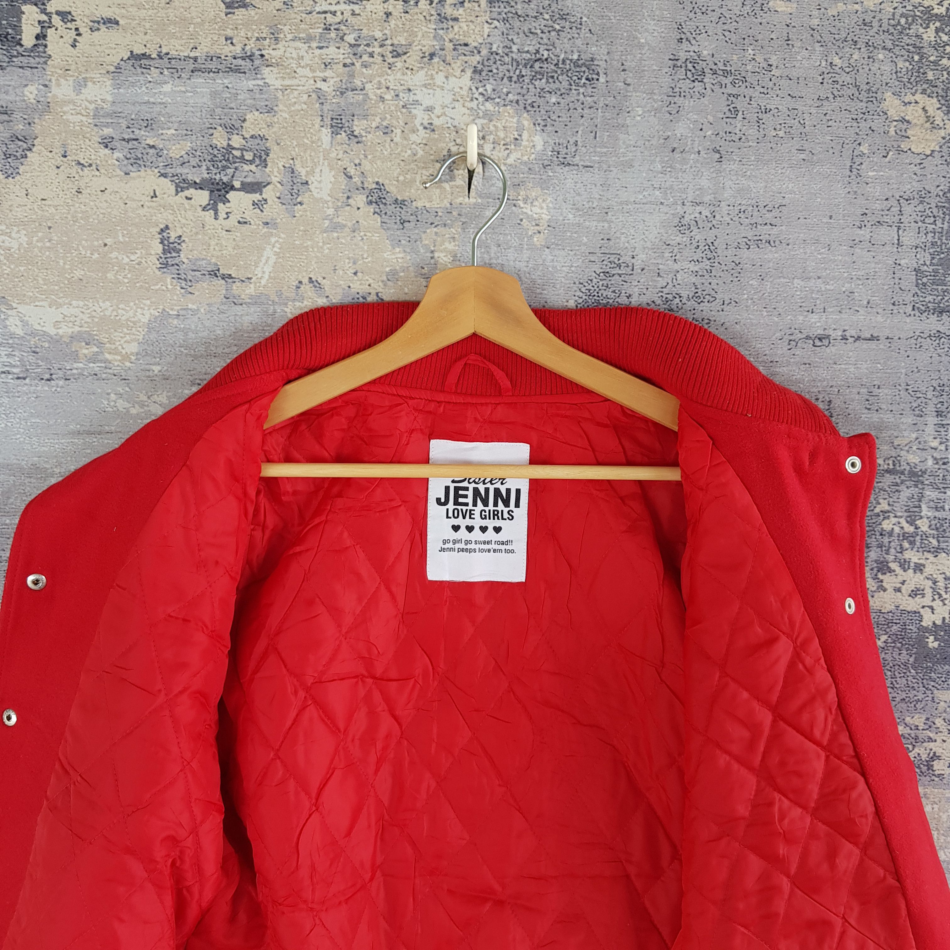 Vintage Sister Jenni Varsity Jacket Baseball Jacket Wool Jacket Size US S / EU 44-46 / 1 - 8 Thumbnail