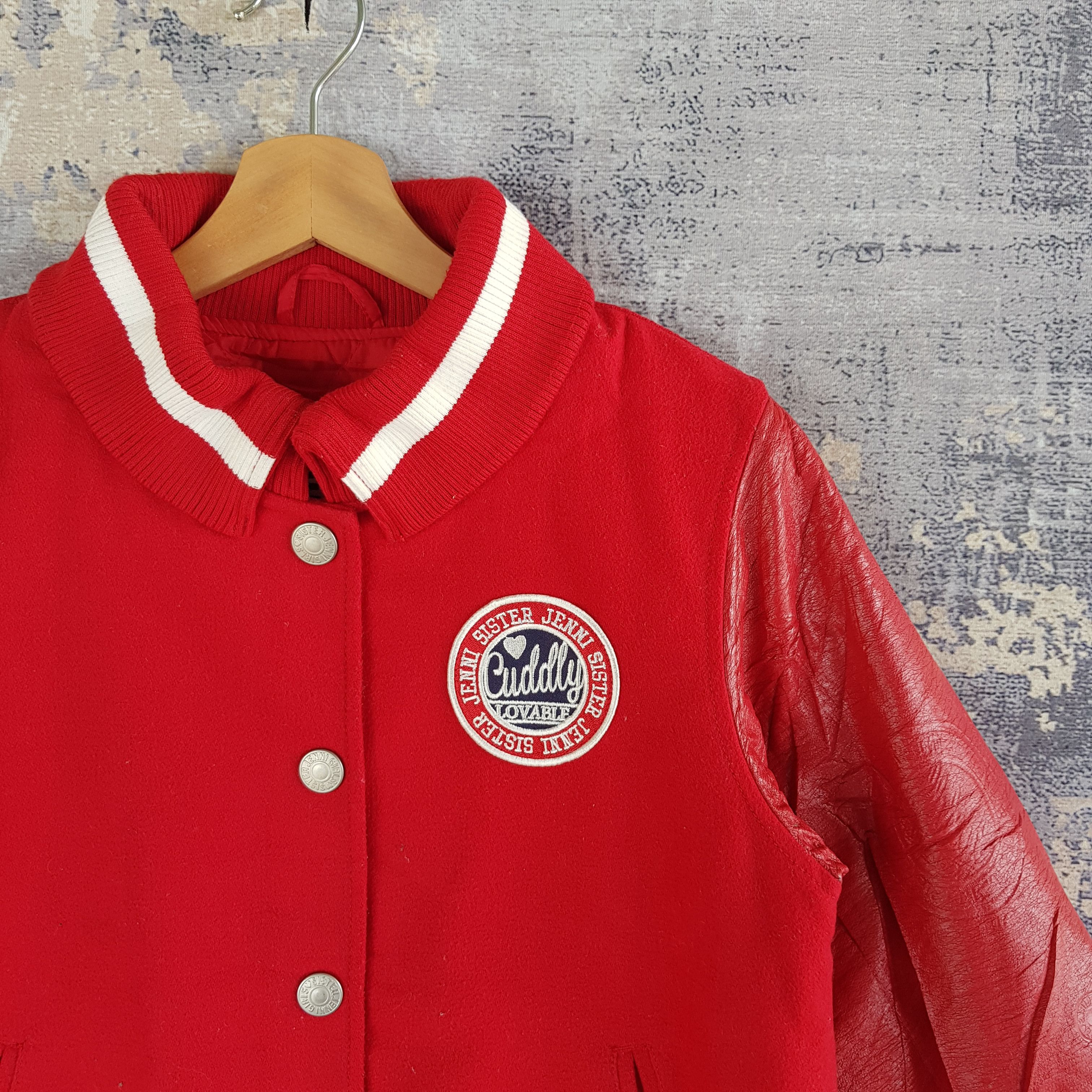 Vintage Sister Jenni Varsity Jacket Baseball Jacket Wool Jacket Size US S / EU 44-46 / 1 - 7 Thumbnail