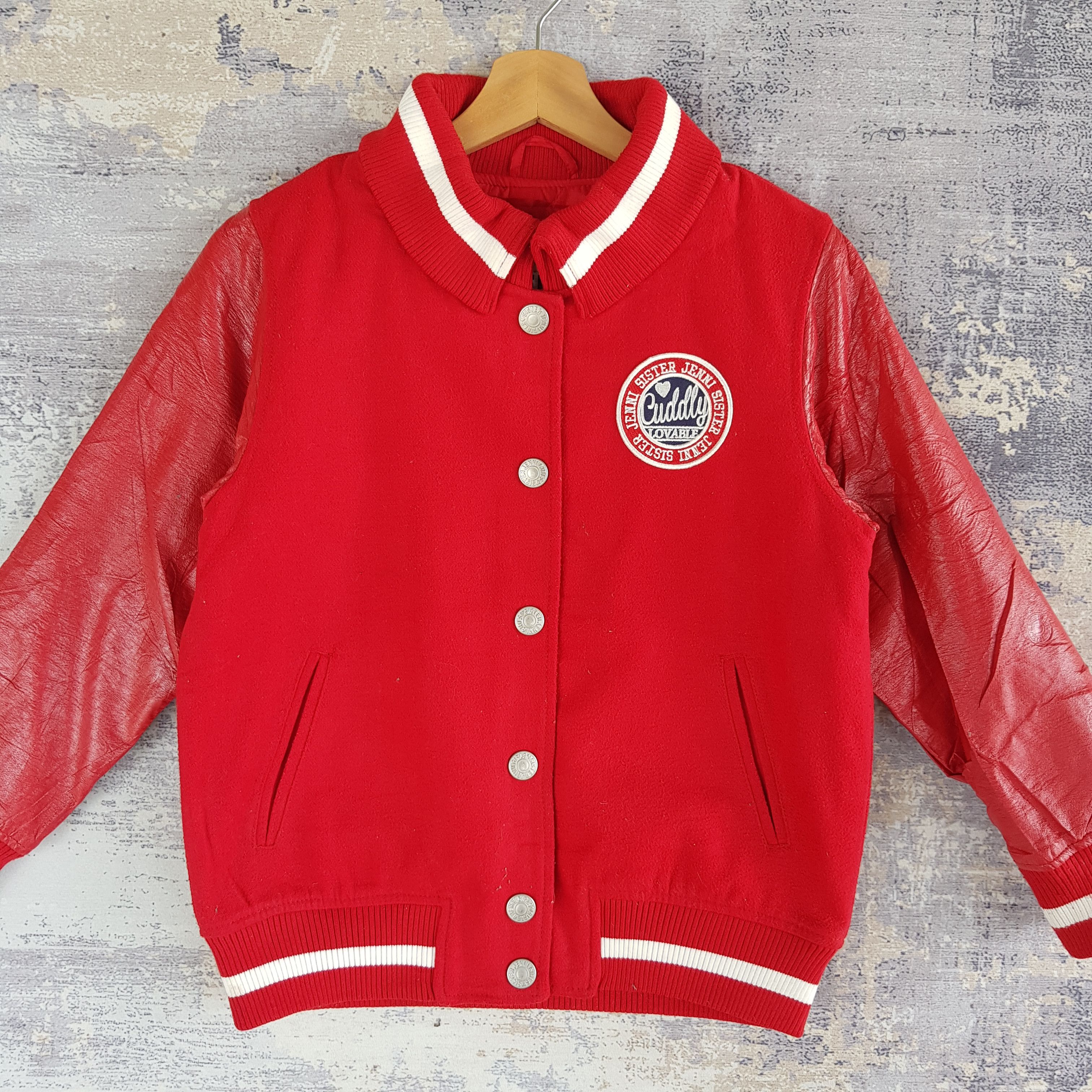 Vintage Sister Jenni Varsity Jacket Baseball Jacket Wool Jacket Size US S / EU 44-46 / 1 - 5 Thumbnail