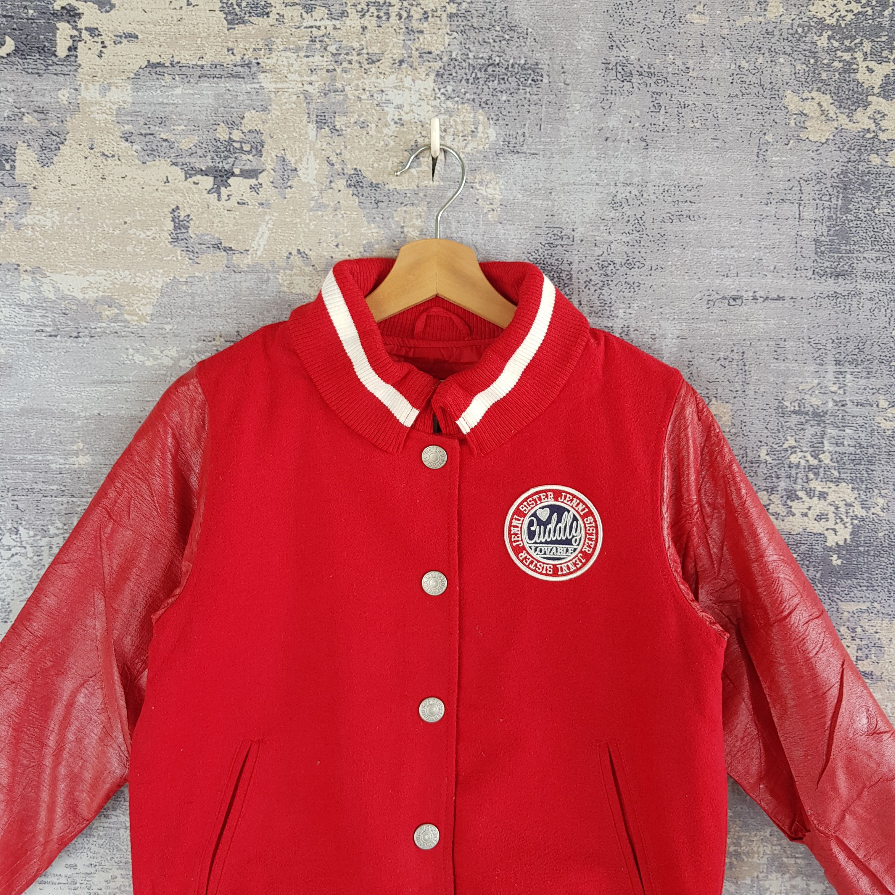 Vintage Sister Jenni Varsity Jacket Baseball Jacket Wool Jacket Size US S / EU 44-46 / 1 - 3 Thumbnail
