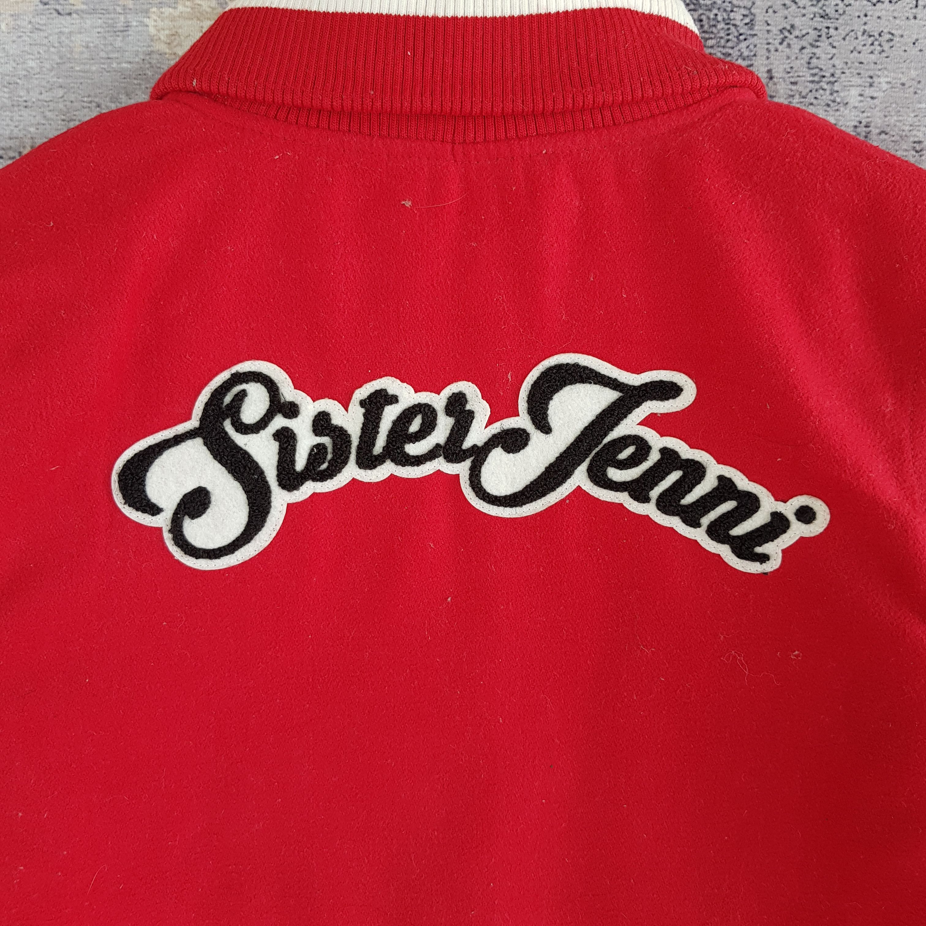 Vintage Sister Jenni Varsity Jacket Baseball Jacket Wool Jacket Size US S / EU 44-46 / 1 - 6 Thumbnail