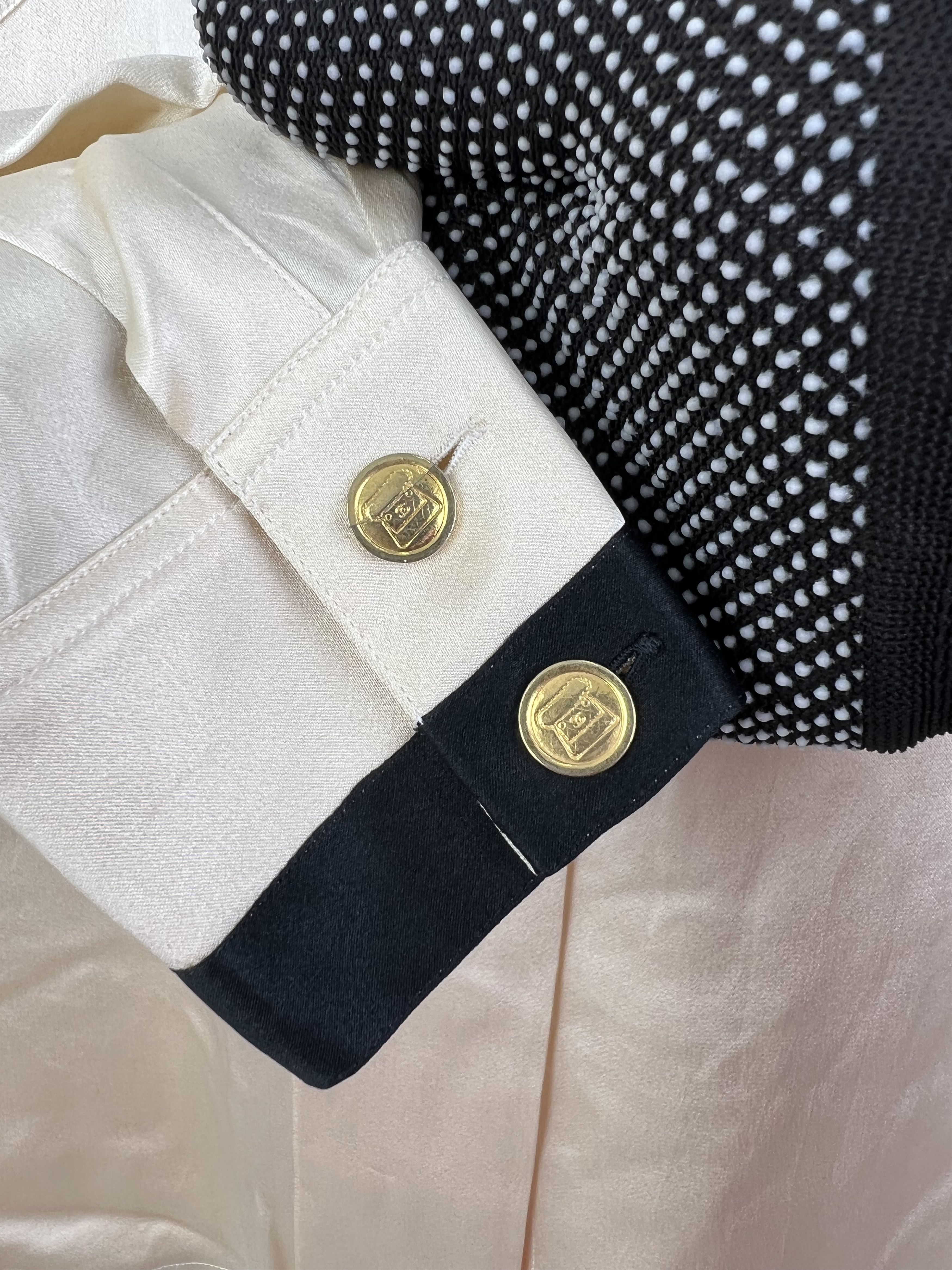 Chanel Vintage Chanel top GTMPT033 Size L / US 10 / IT 46 - 5 Thumbnail