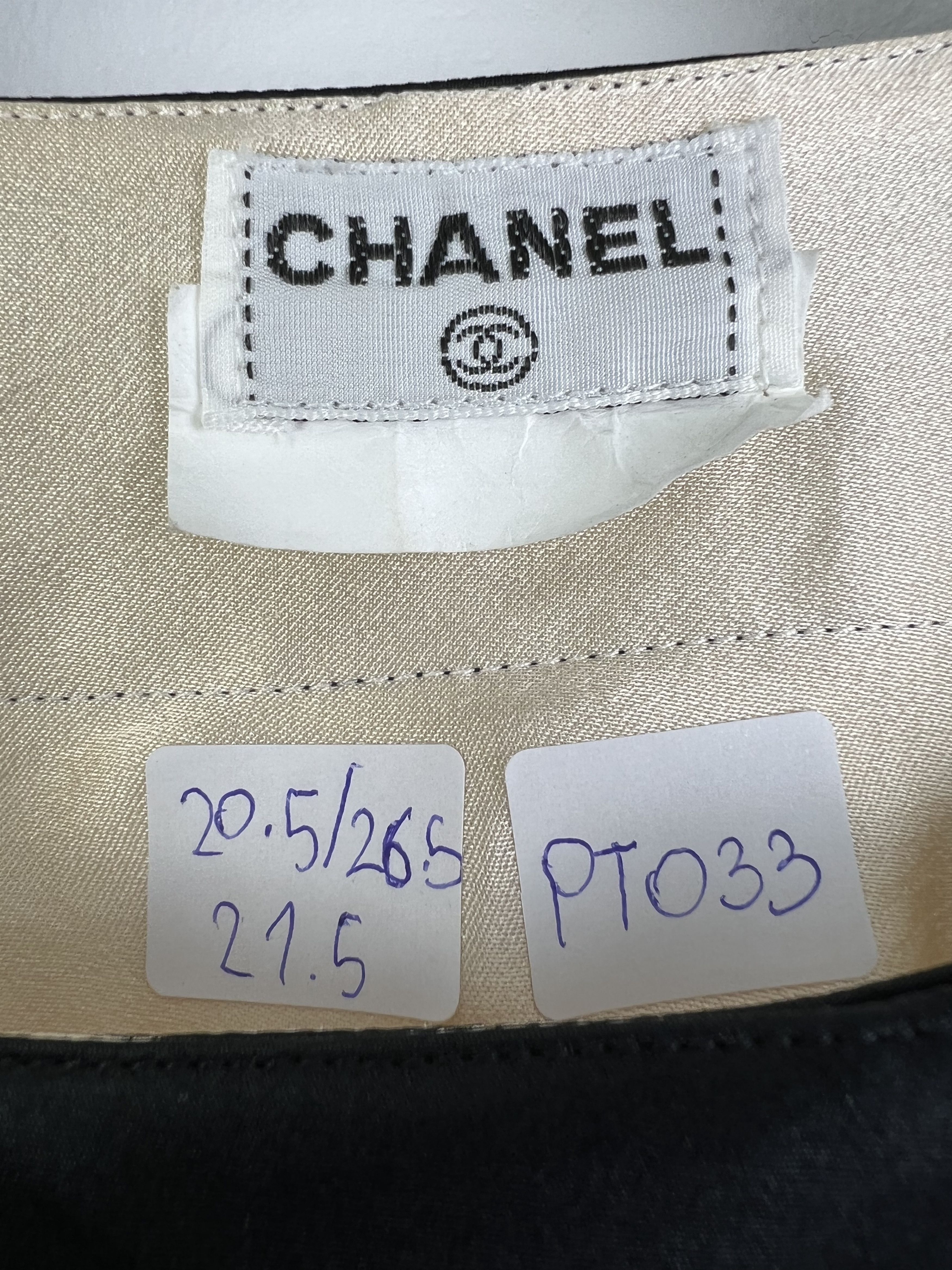 Chanel Vintage Chanel top GTMPT033 Size L / US 10 / IT 46 - 2 Thumbnail