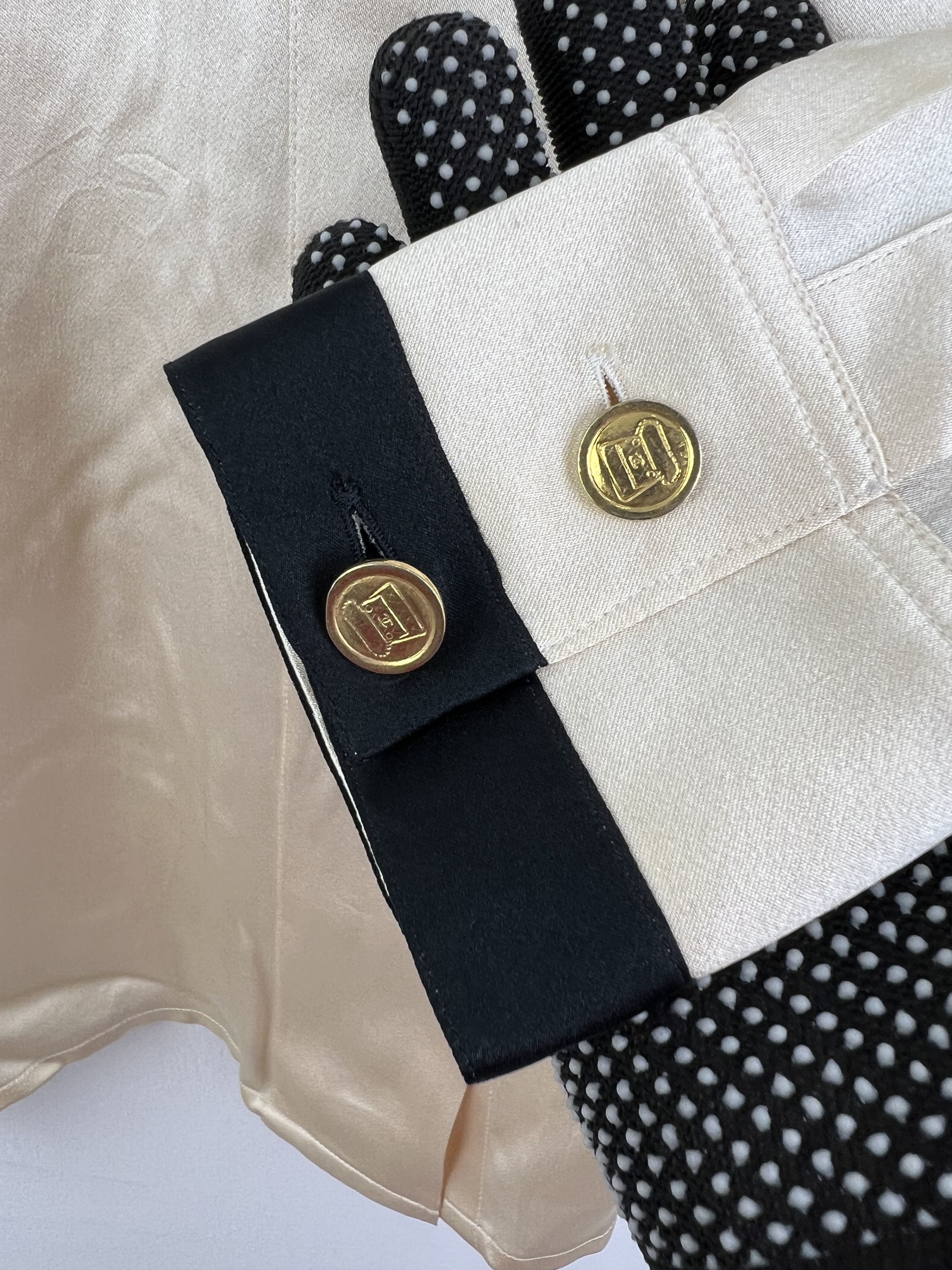 Chanel Vintage Chanel top GTMPT033 Size L / US 10 / IT 46 - 4 Thumbnail