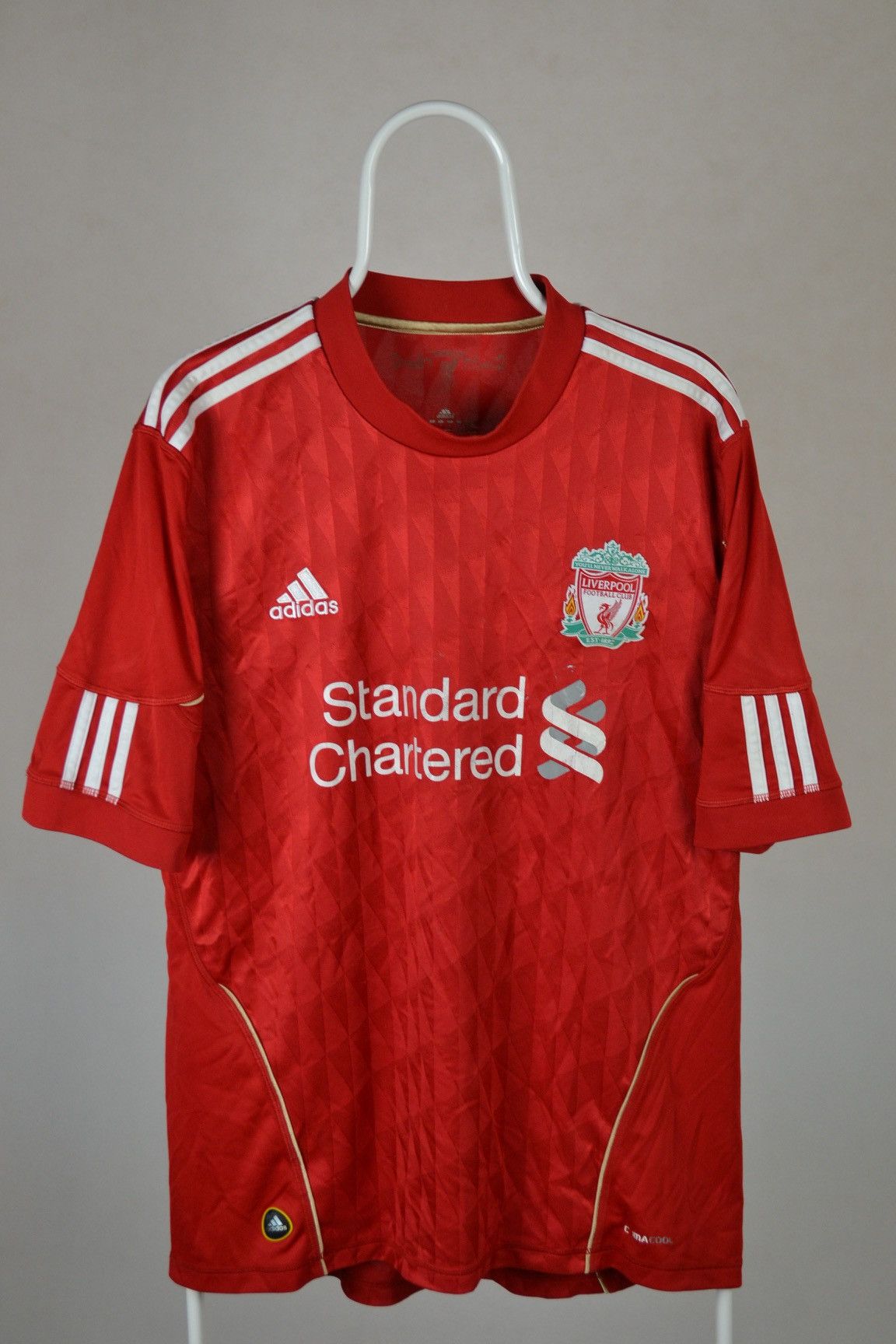 Adidas LIVERPOOL FC ADIDAS 2011 2012 HOME FOOTBALL SHIRT JERSEY L Grailed