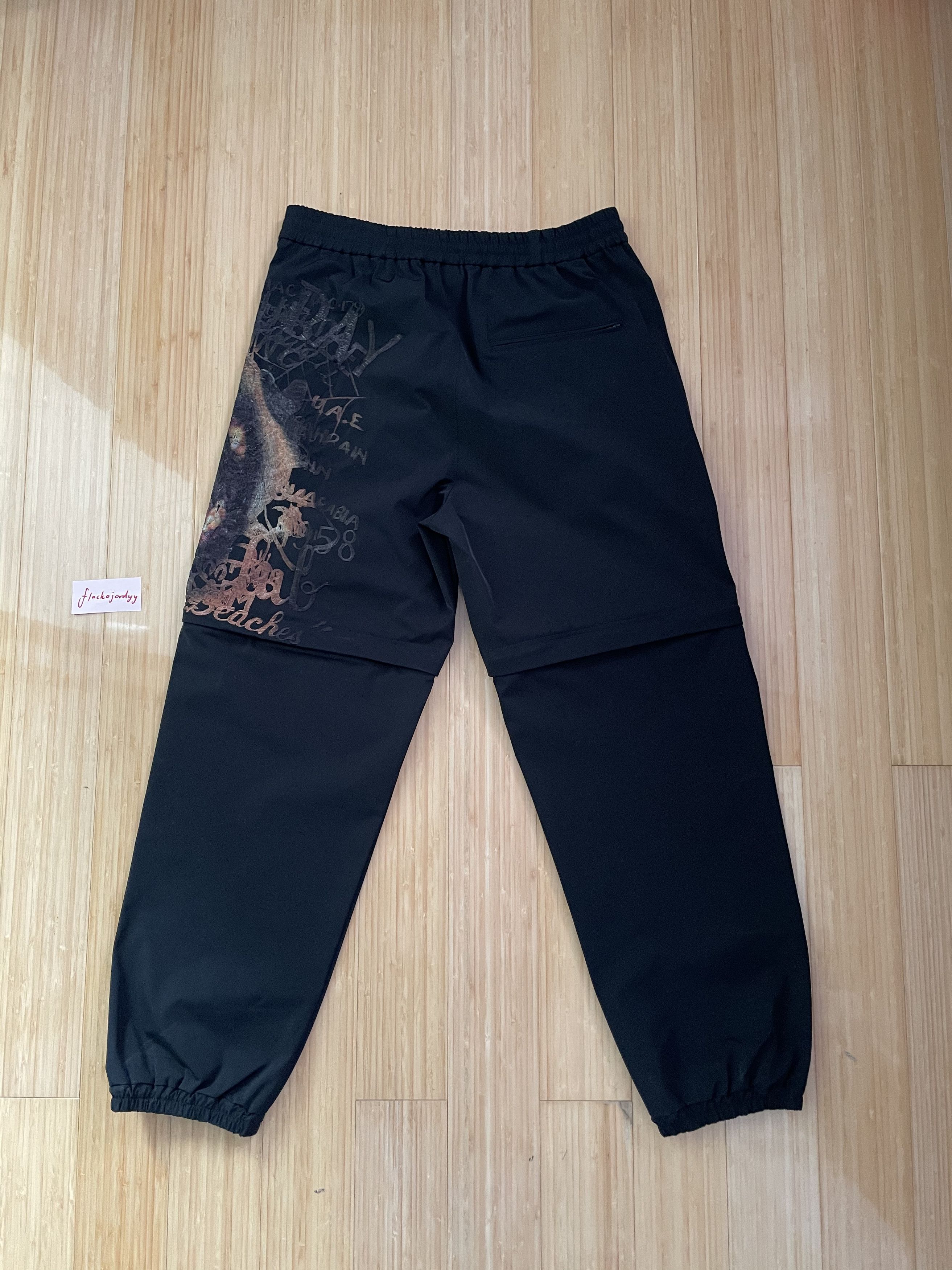 Doublet DOUBLET CHAOS EMBROIDERY TWO WAY PANTS (SIZE:M) Size US 32 / EU 48 - 2 Thumbnail