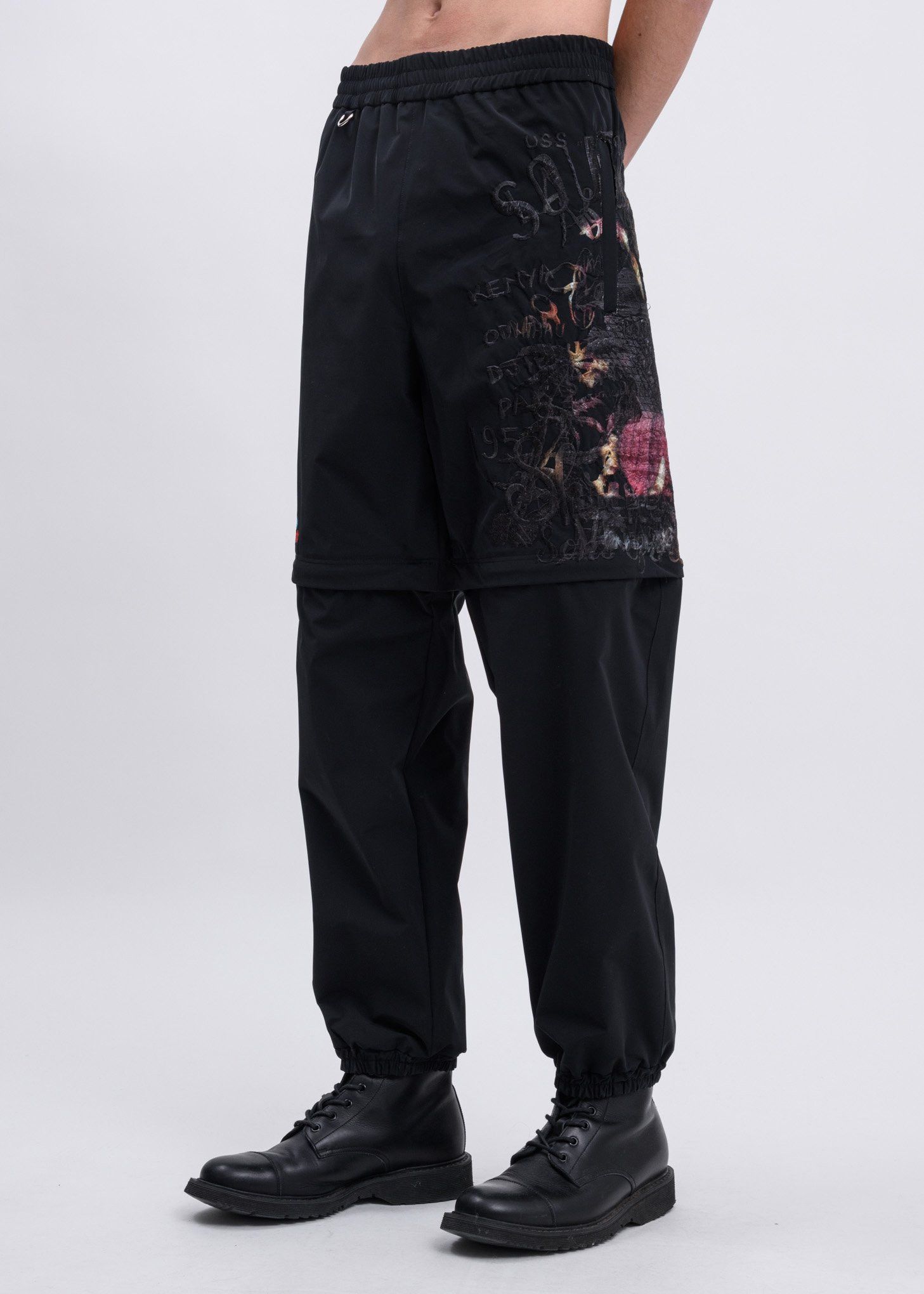 Doublet DOUBLET CHAOS EMBROIDERY TWO WAY PANTS (SIZE:M) Size US 32 / EU 48 - 6 Thumbnail