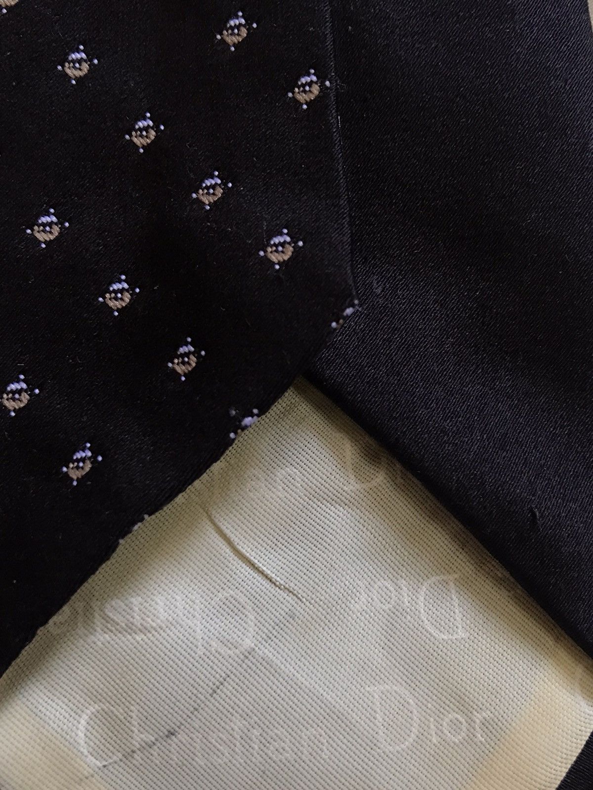 Designer × Dior Christian Dior Monsieur Tie Size ONE SIZE - 6 Thumbnail