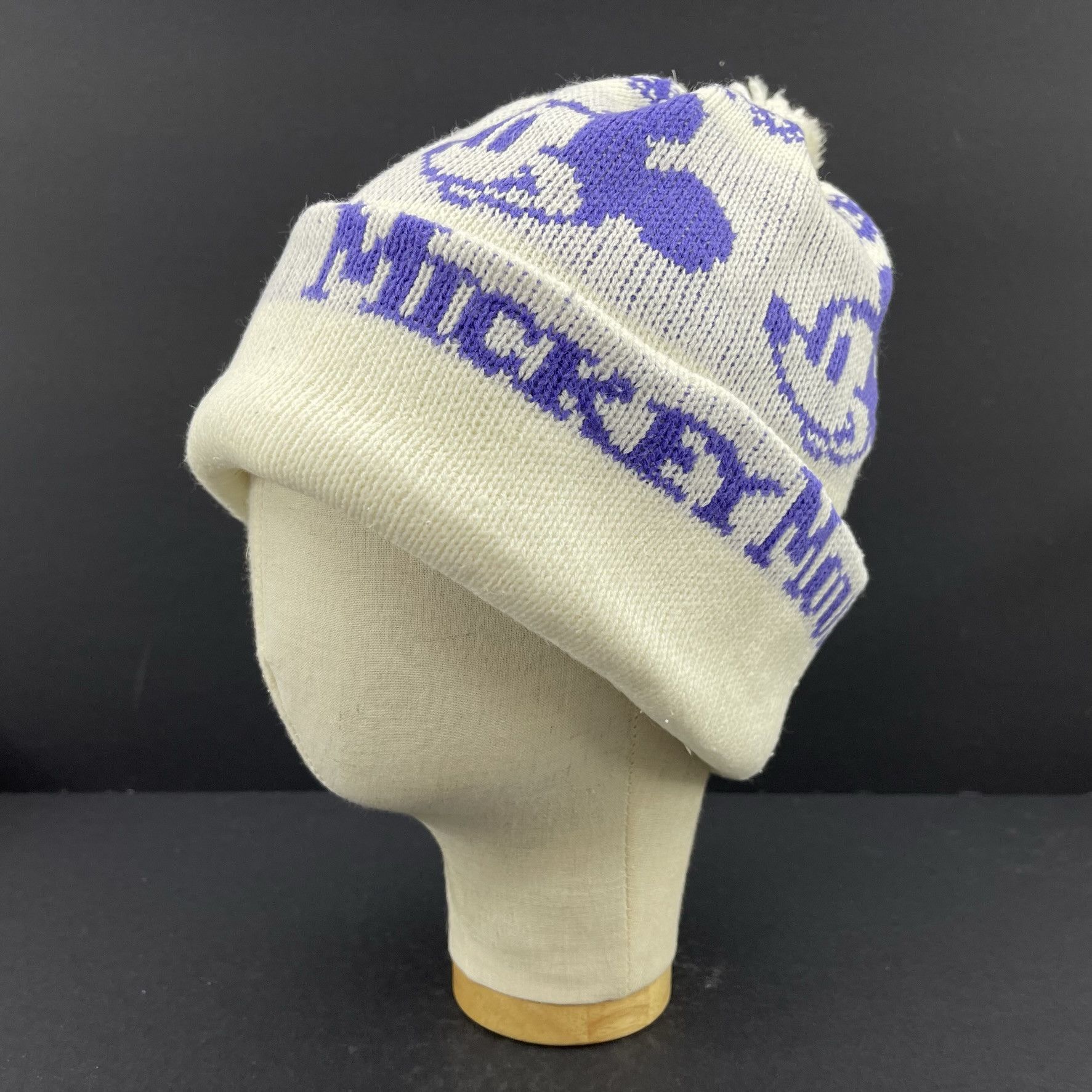 Vintage Mickey Mouse Beanie Hats-BH4087