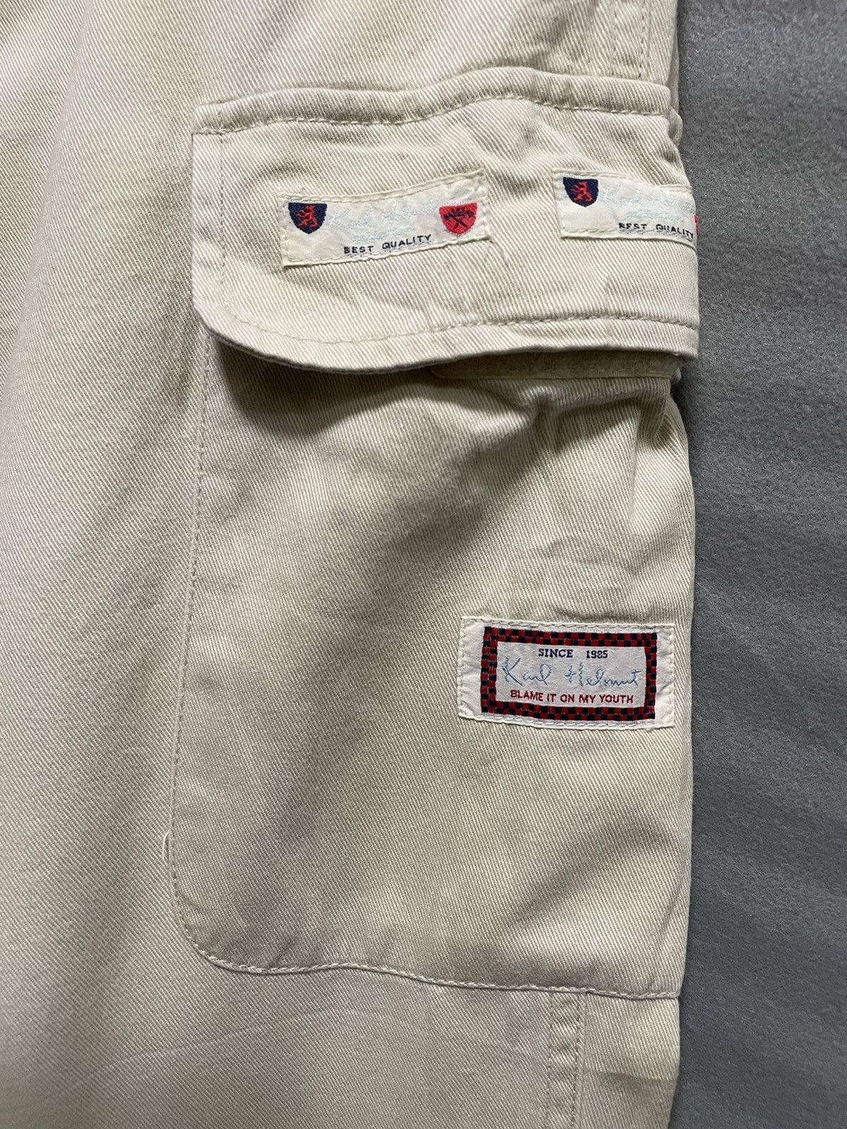 Designer × Japanese Brand × Karl Helmut Rare Karl Helmut Monkey Kargo Pants Size US 32 / EU 48 - 4 Thumbnail