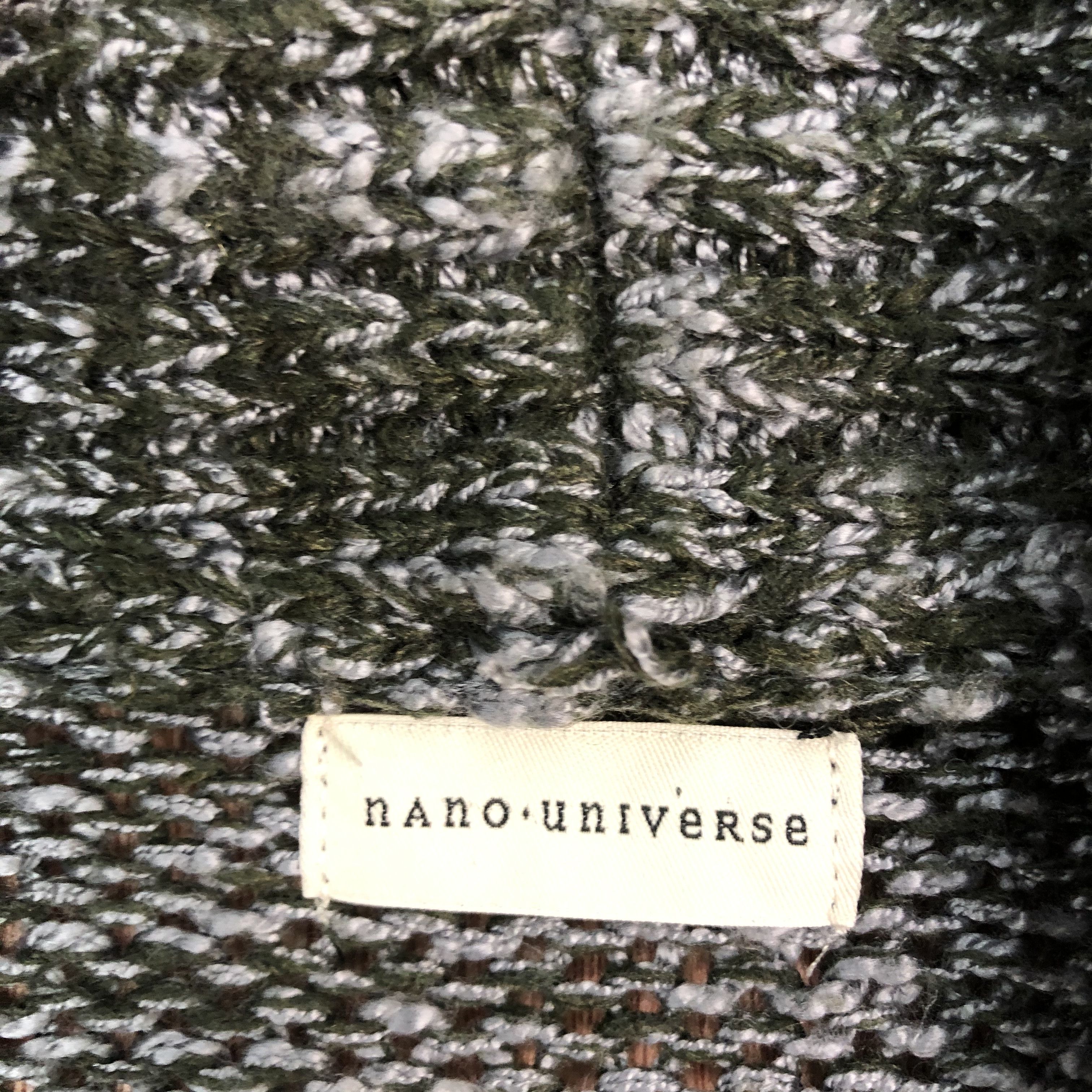 Japanese Brand DLL Nano Universe Grey Cardigan knitwear japan #c542 Size S / US 4 / IT 40 - 8 Thumbnail