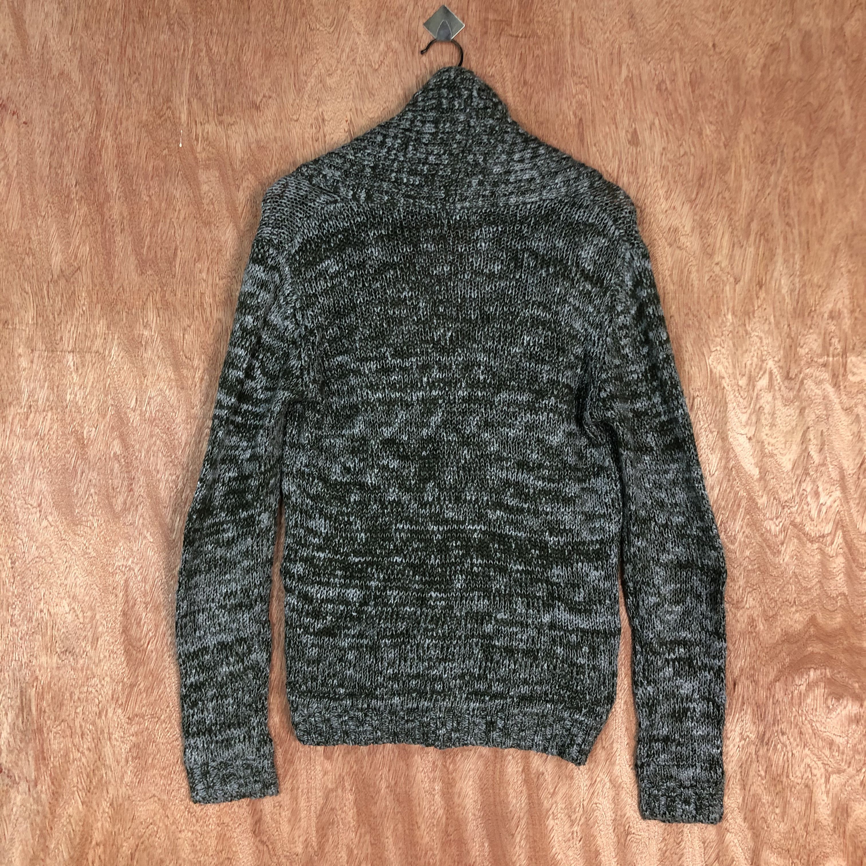 Japanese Brand DLL Nano Universe Grey Cardigan knitwear japan #c542 Size S / US 4 / IT 40 - 10 Thumbnail