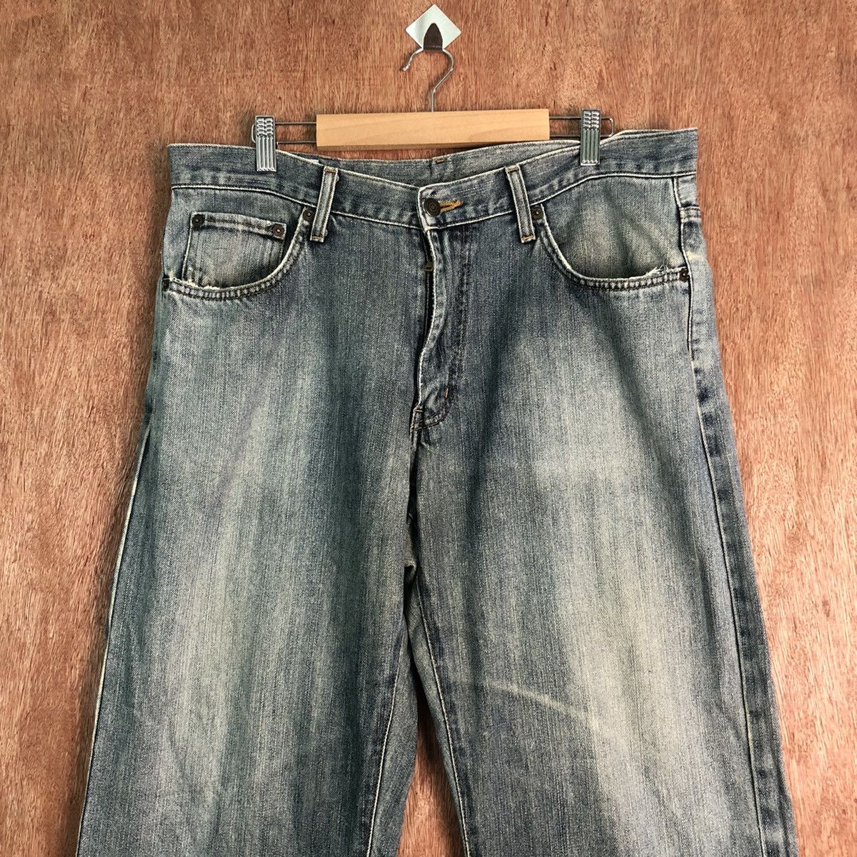Edwin DLL Edwin Vintage Blue Denim Pants #c181 Size US 34 / EU 50 - 2 Thumbnail