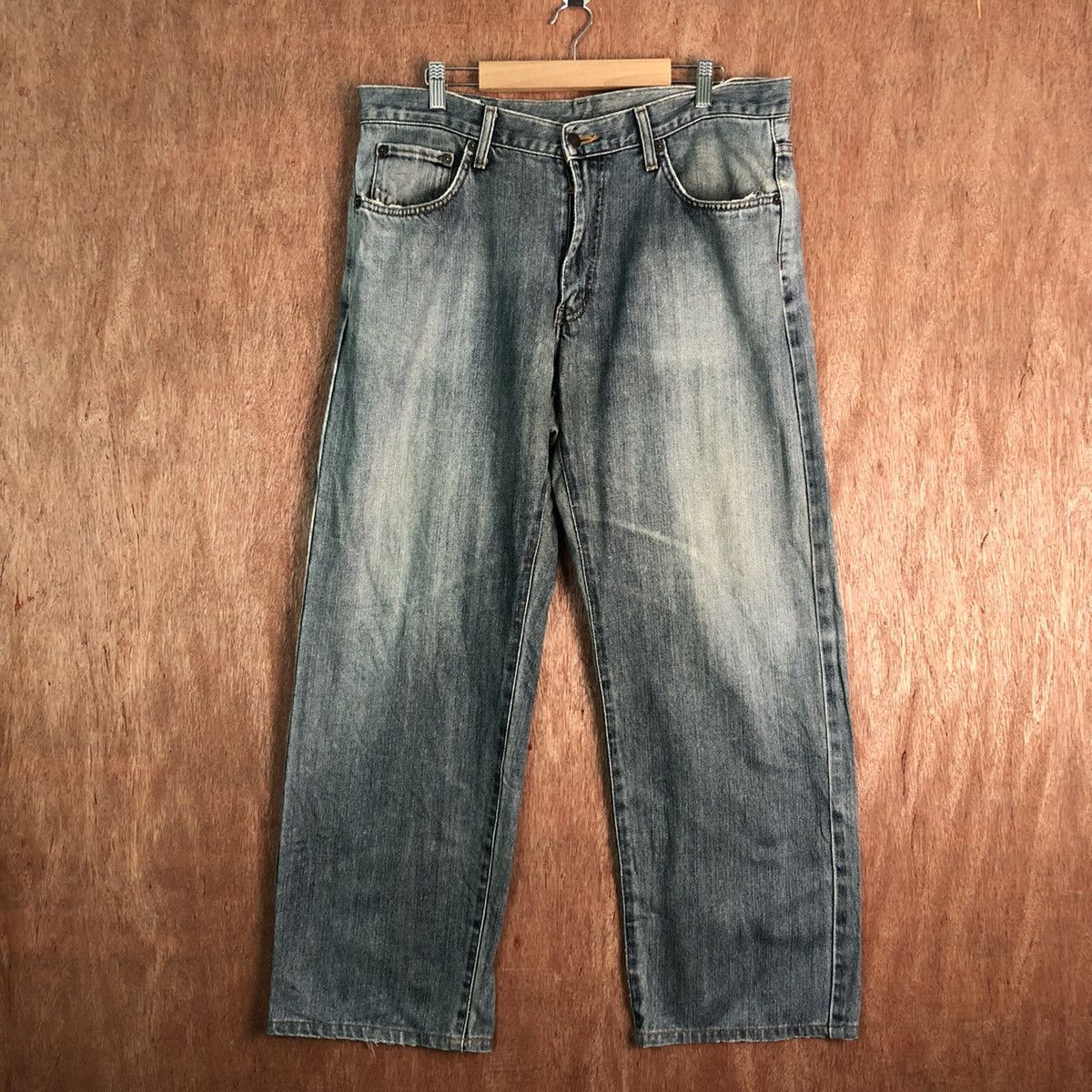 Edwin DLL Edwin Vintage Blue Denim Pants #c181 Size US 34 / EU 50 - 1 Thumbnail